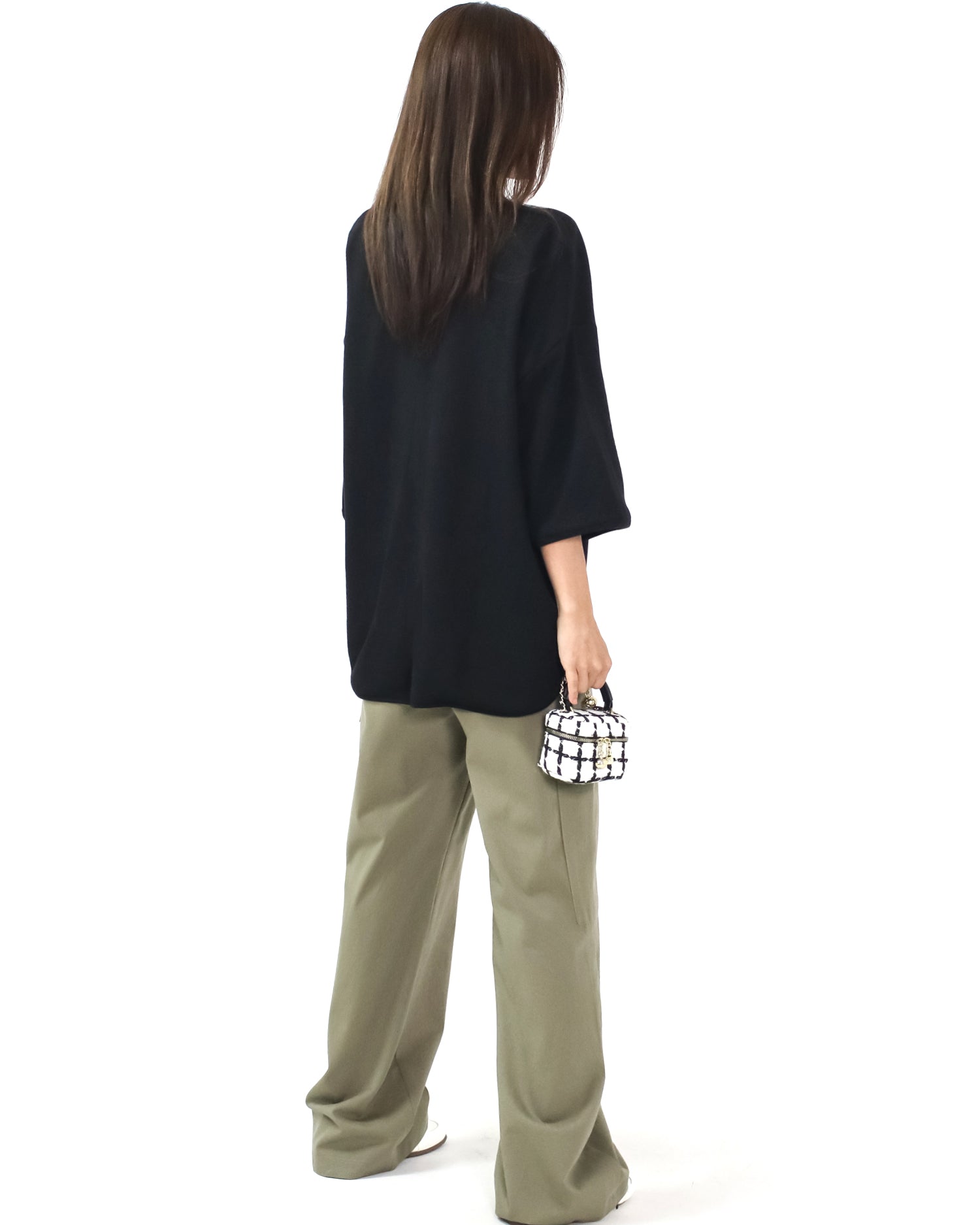 black U hem tee *pre-order*