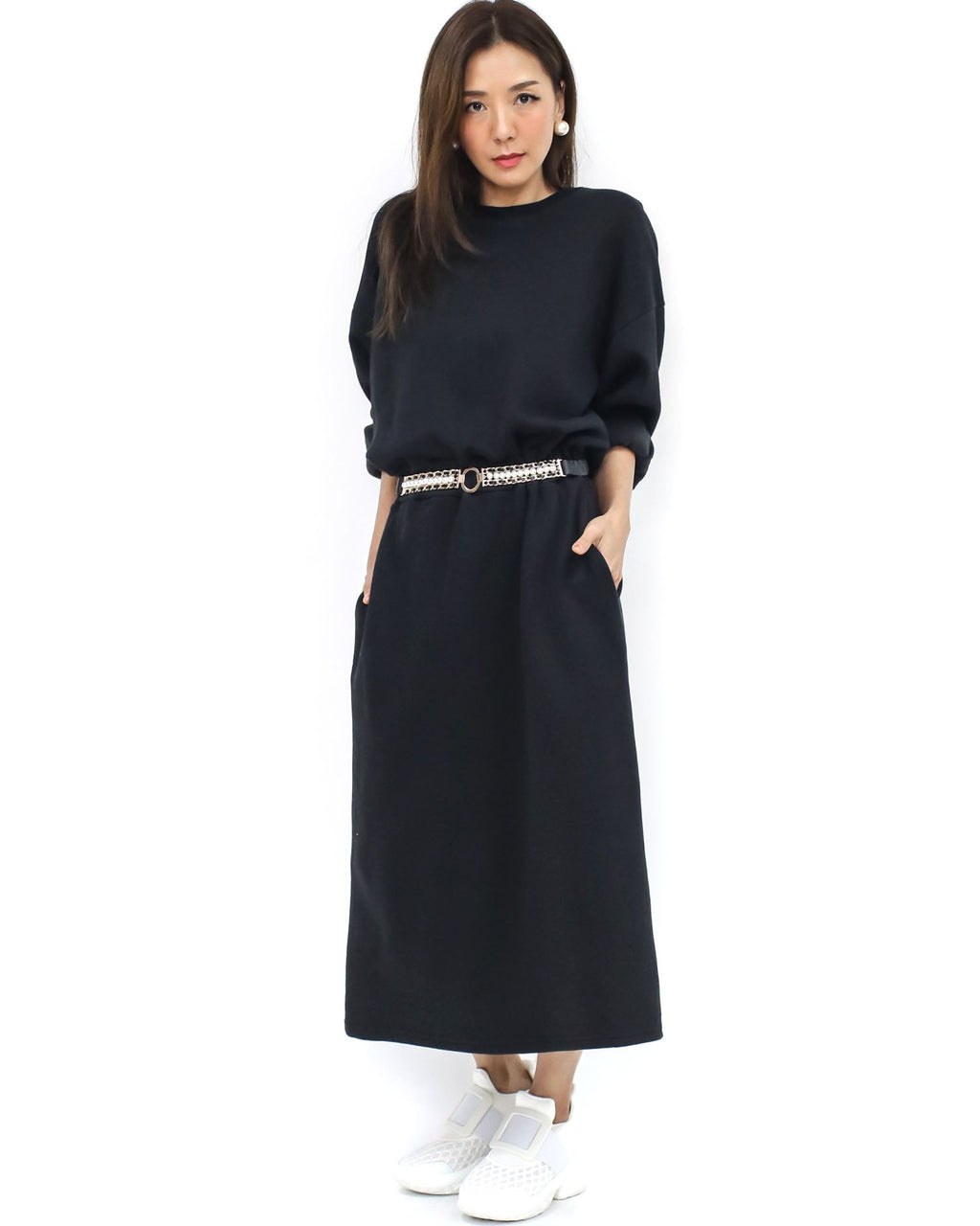 pearls & gold chain waist belt *pre-order*