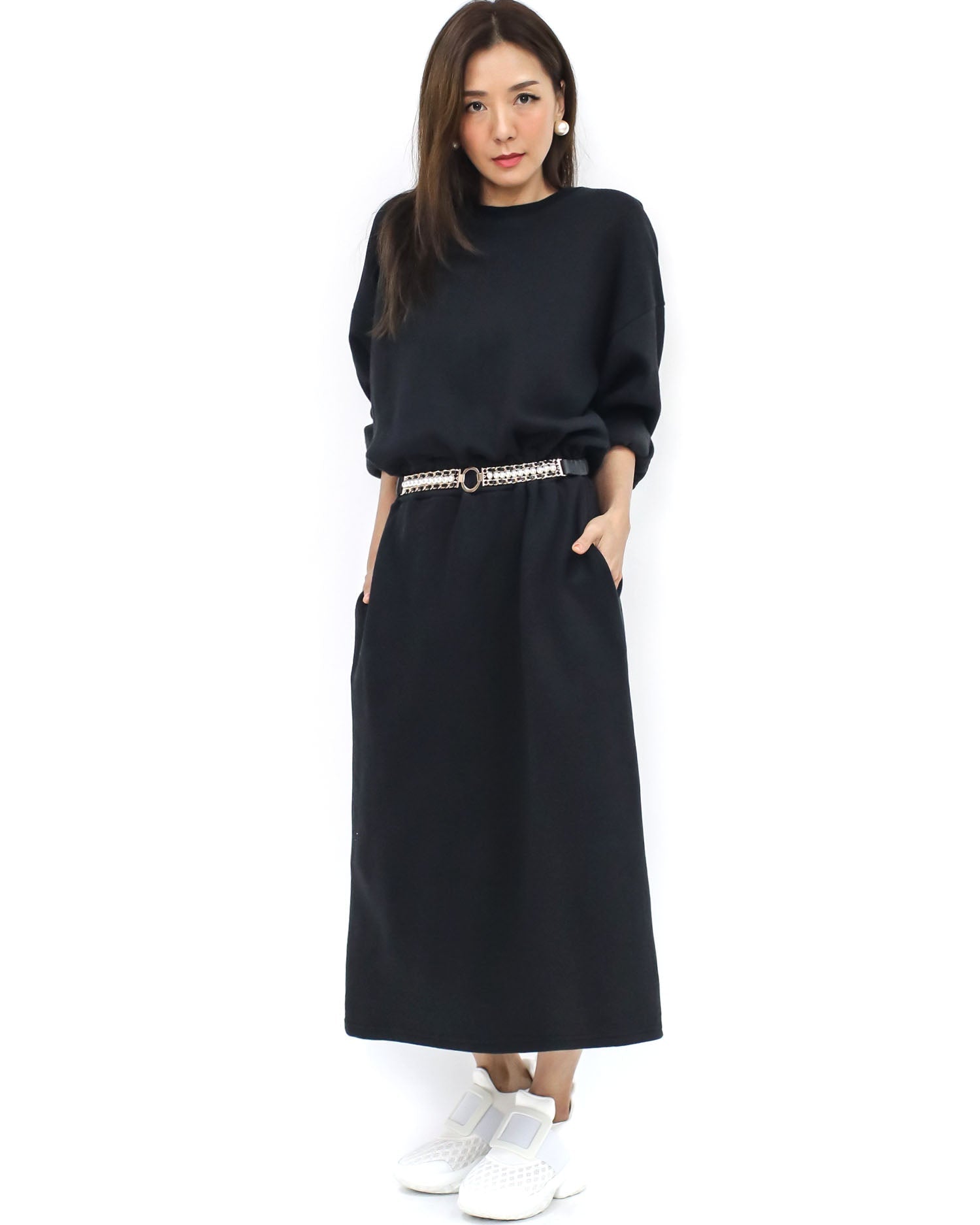 pearls & gold chain waist belt *pre-order*