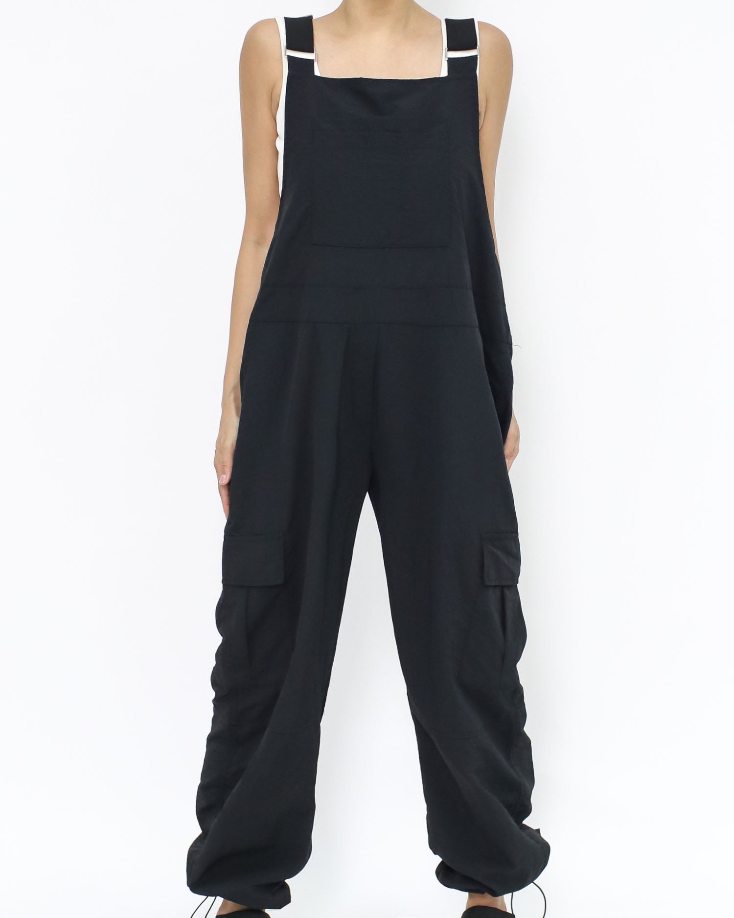 black tech jumpsuit *pre-order*