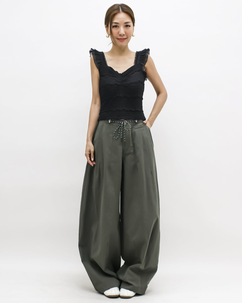 black lace vest *pre-order*