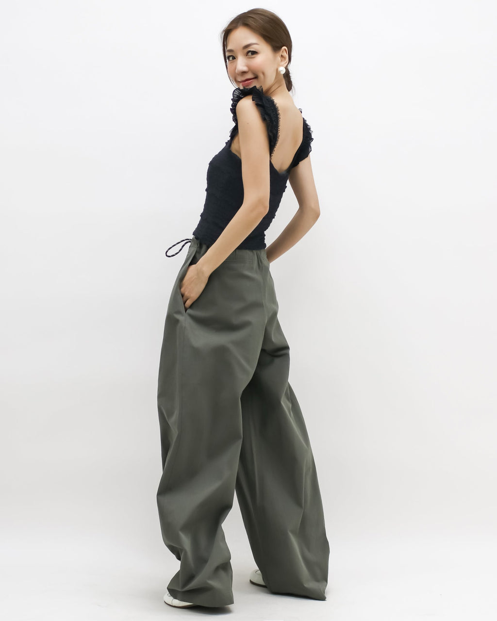 black lace vest *pre-order*