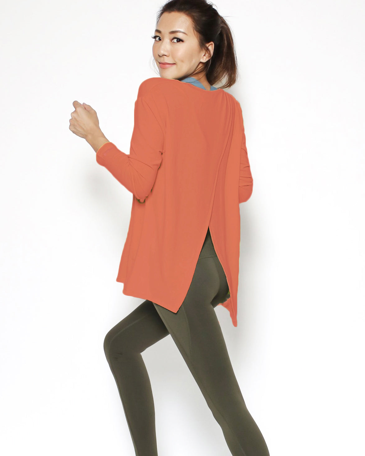 orange sports top *pre-order*