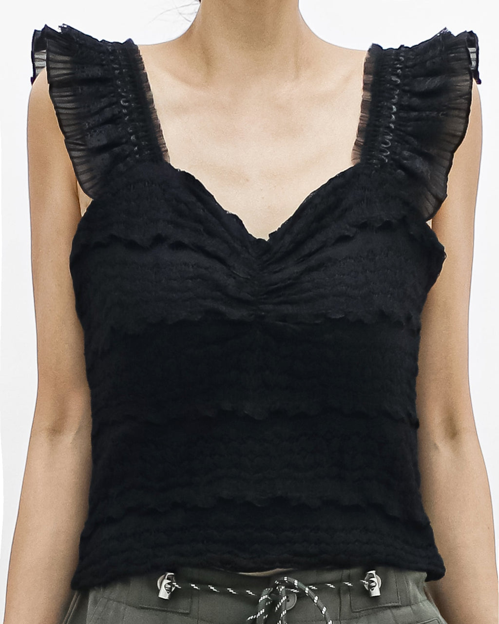 black lace vest *pre-order*