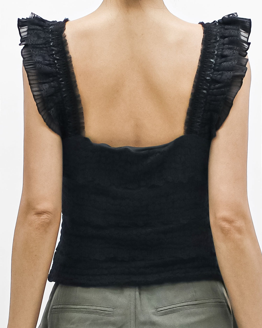 black lace vest *pre-order*