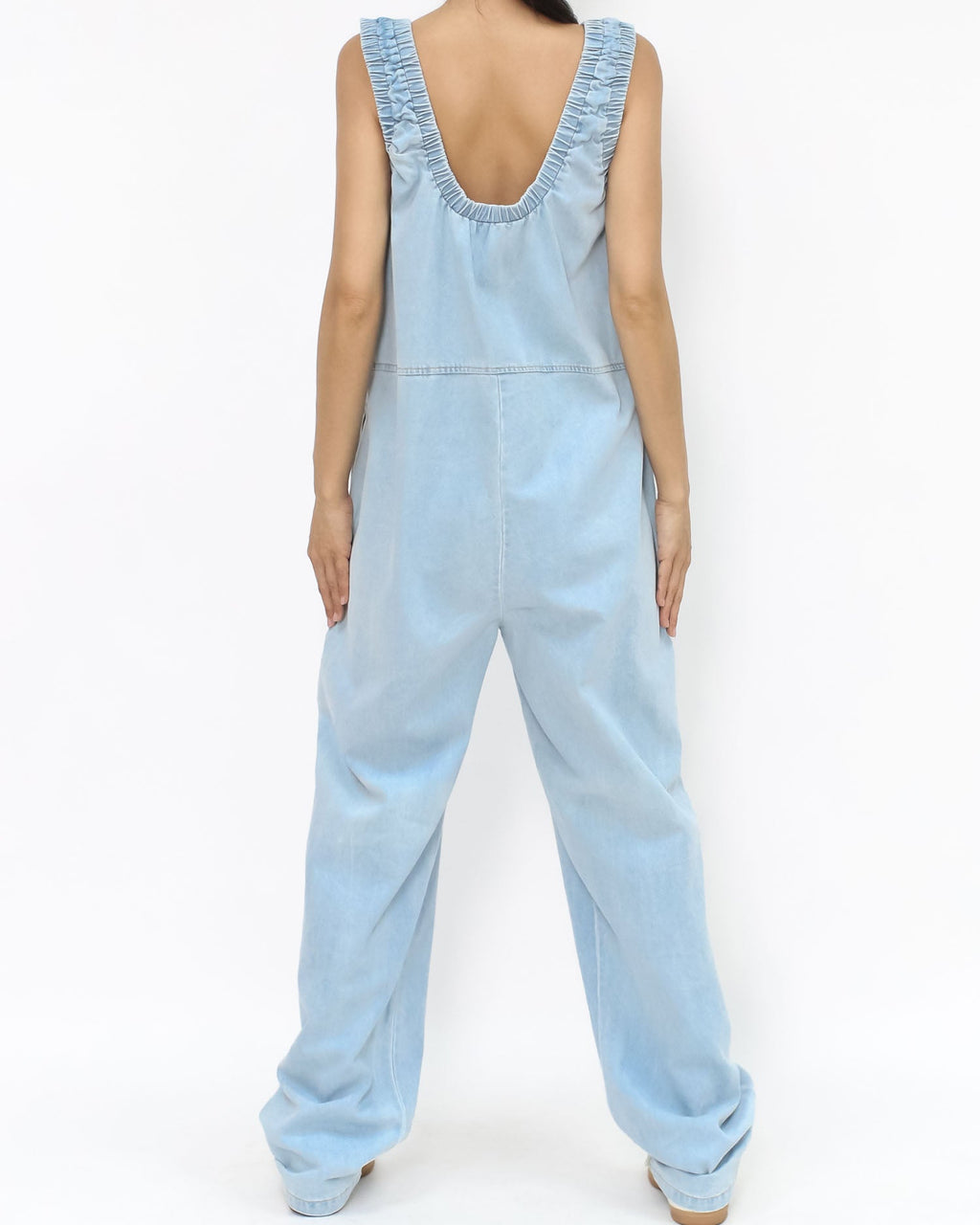 blue denim jumpsuit *pre-order*
