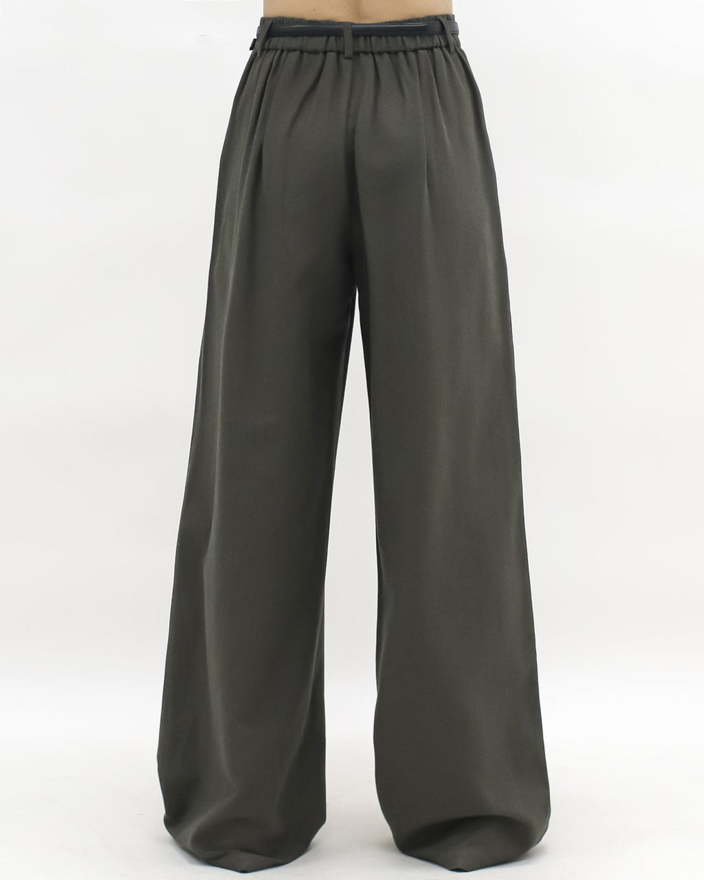 brown green curve pants *pre-order*