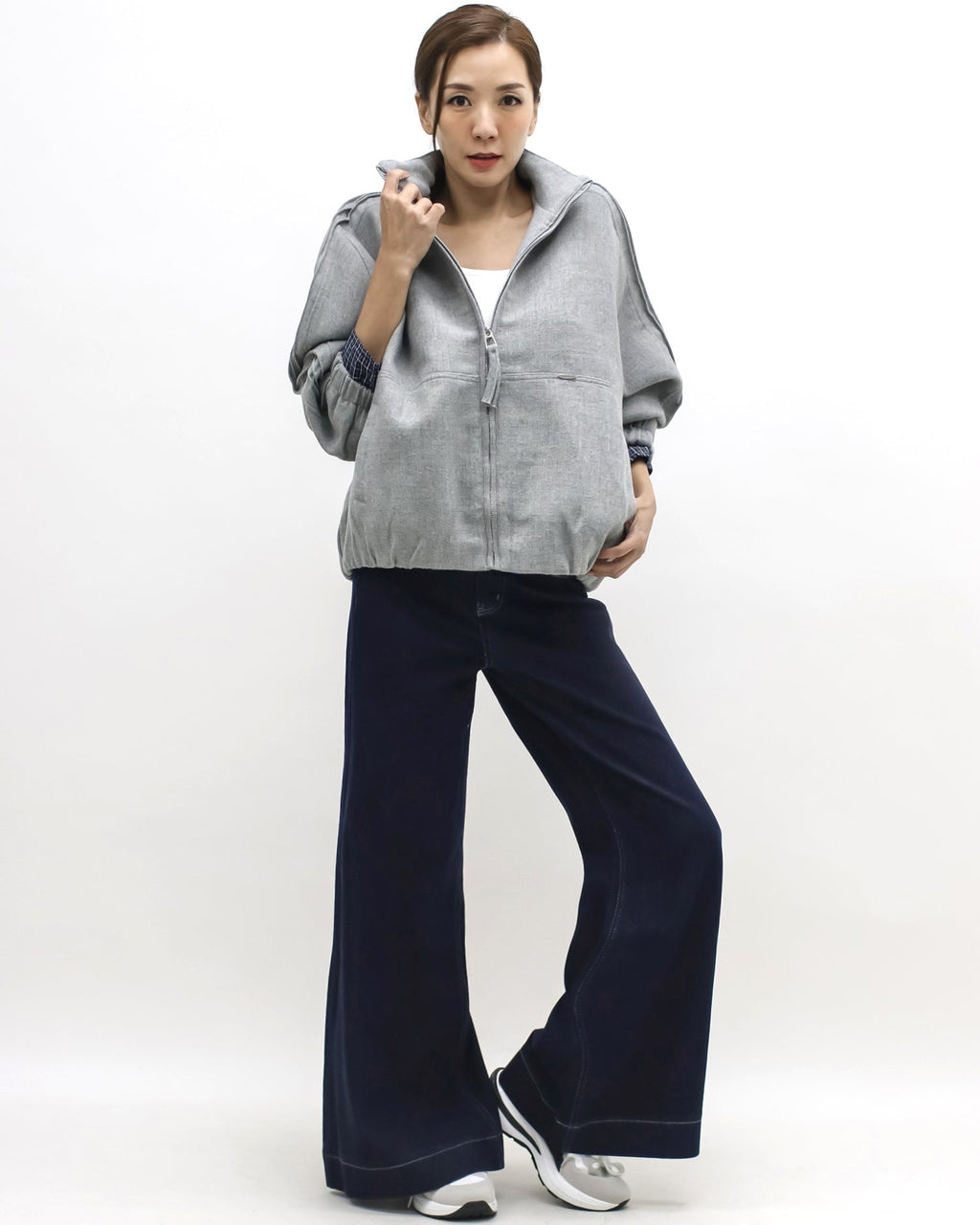 indigo denim flare jeans *pre-order*