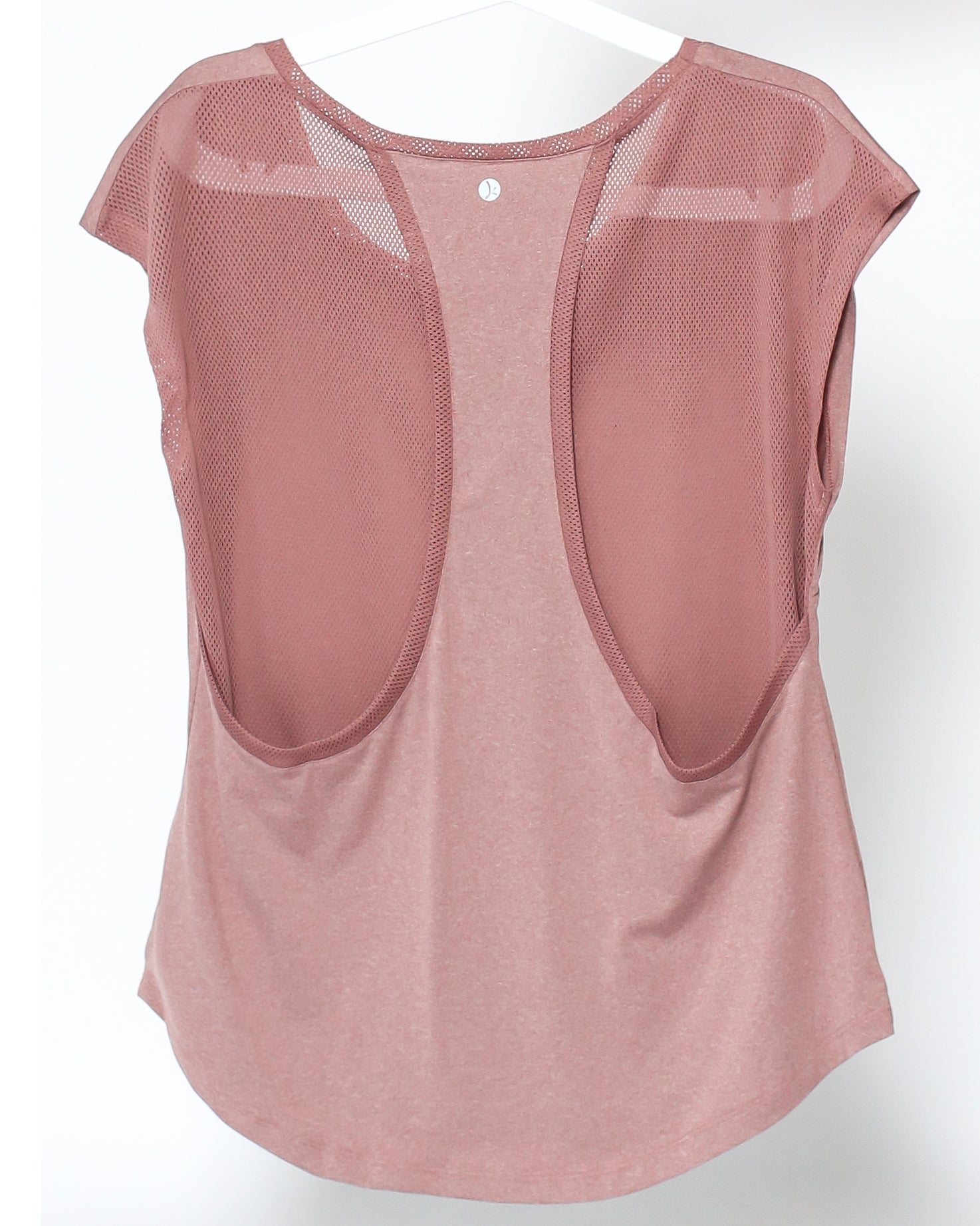 pink mesh back sporty tee *pre-order*