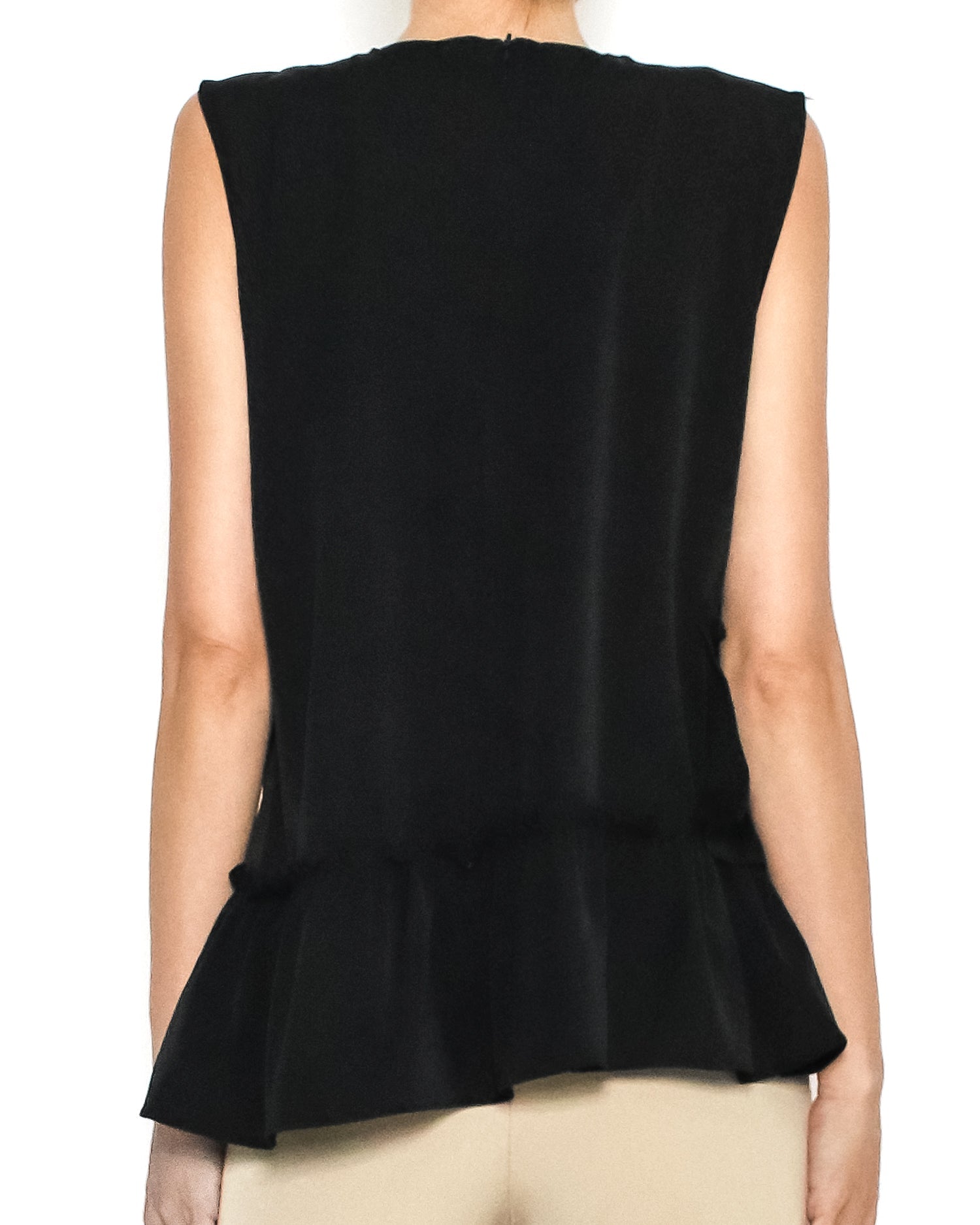 black diamonds w/ flare hem vest *pre-order*