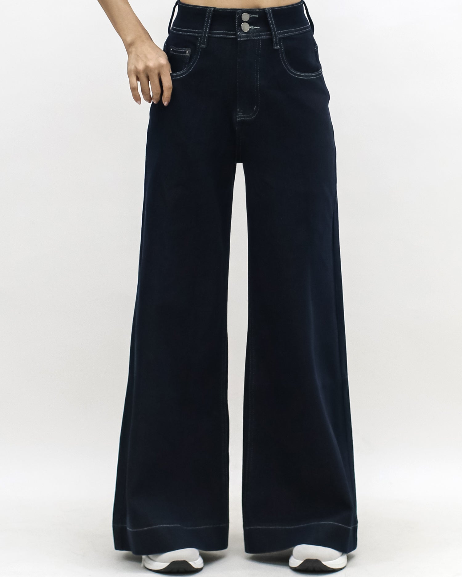 indigo denim flare jeans *pre-order*