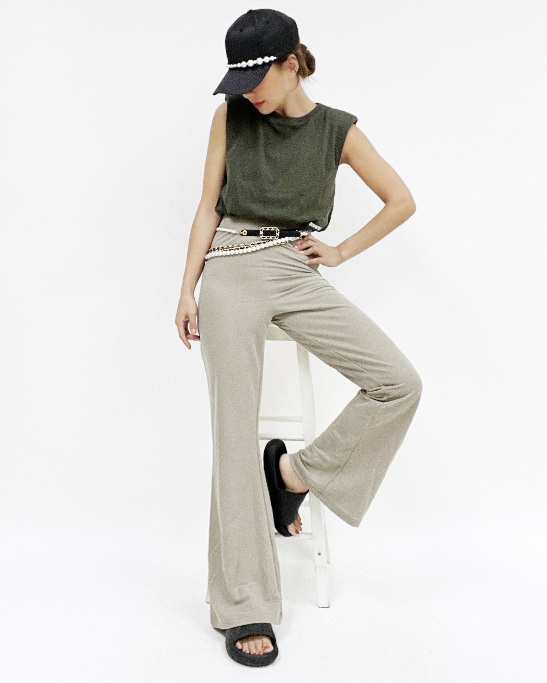 gold chain & pearls wrap belt *pre-order*