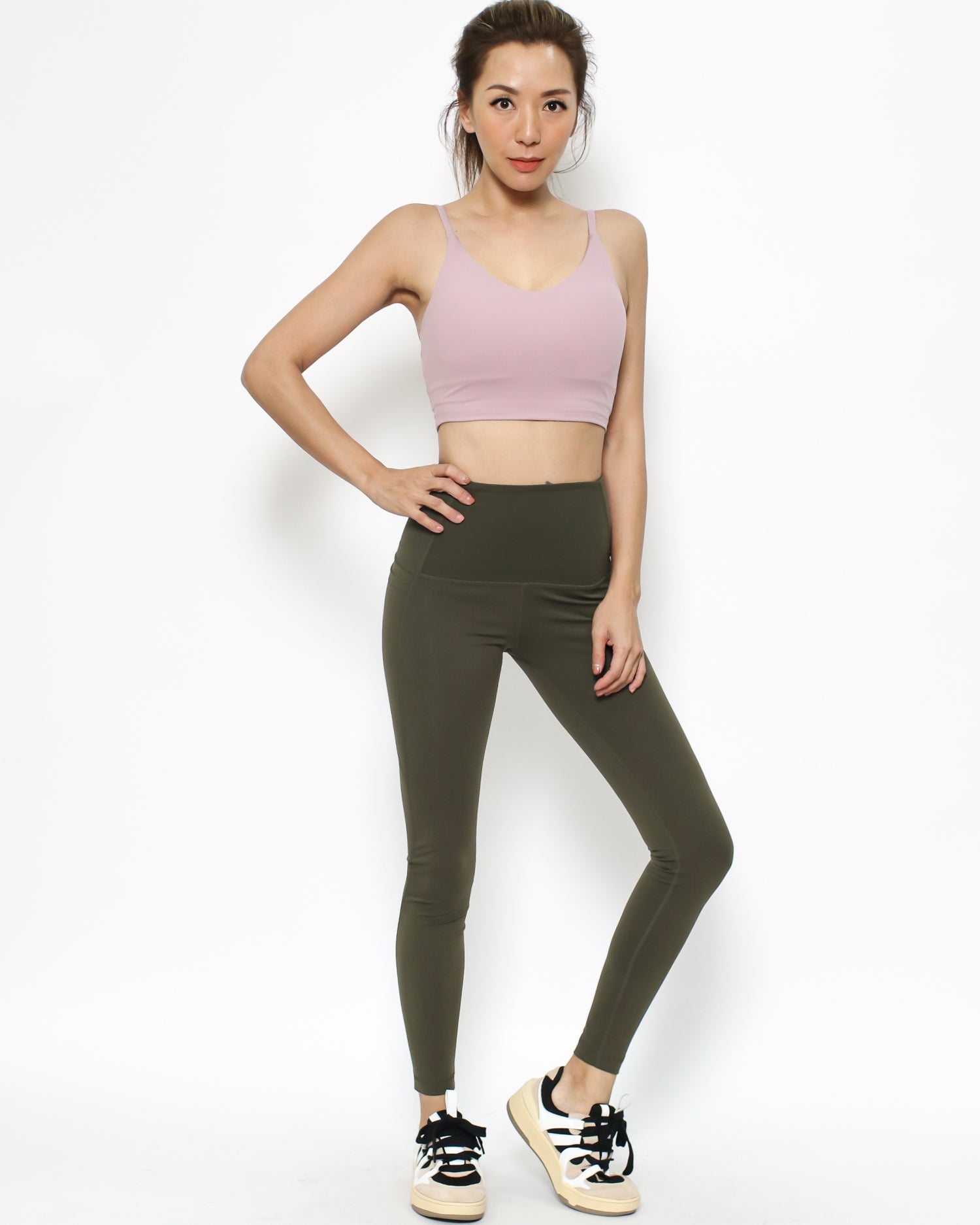 pink strappy sports bra *pre-order*