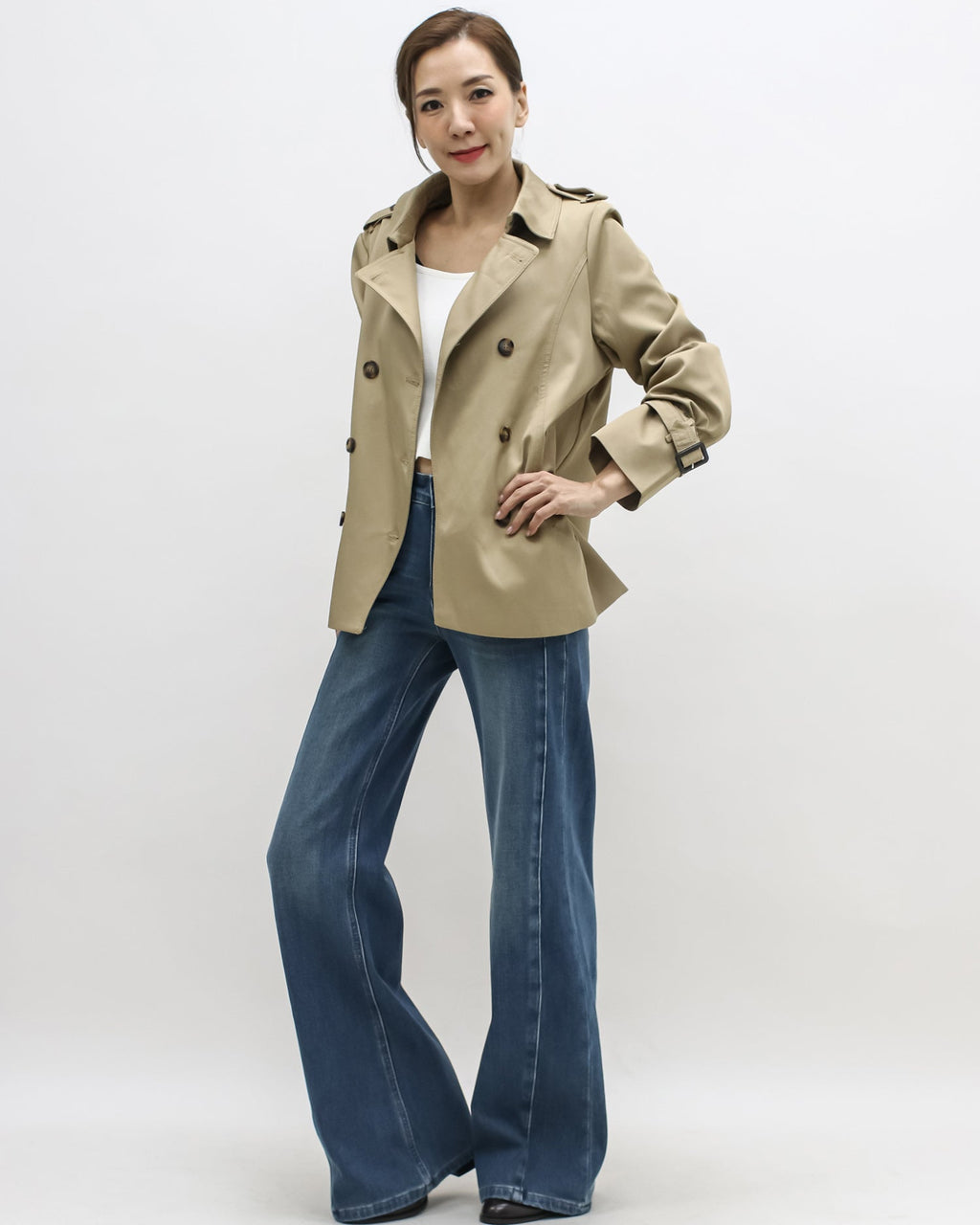 beige trench coat *pre-order*