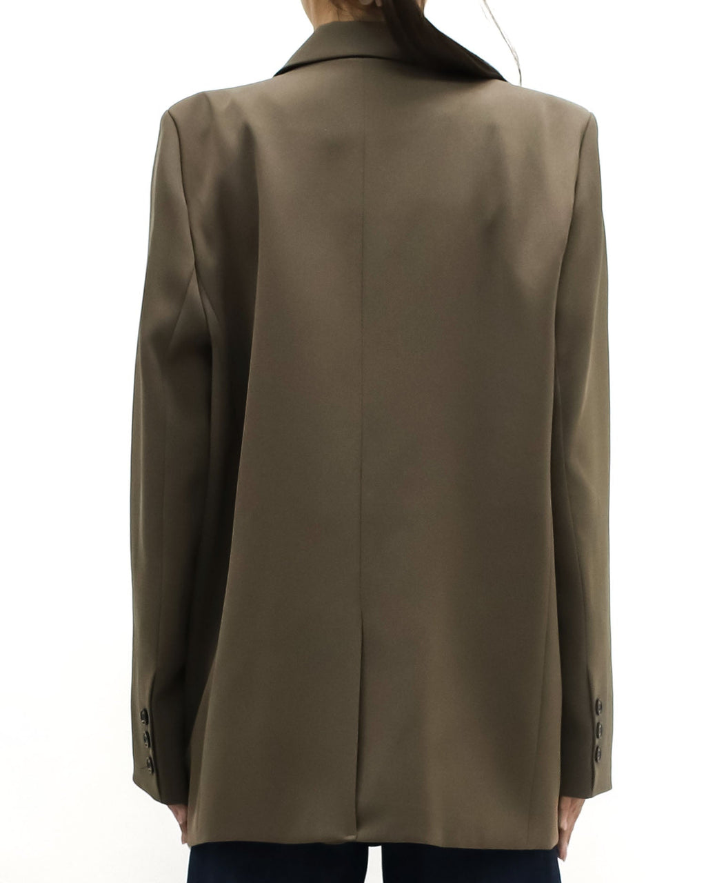 brown double button blazer *pre-order*