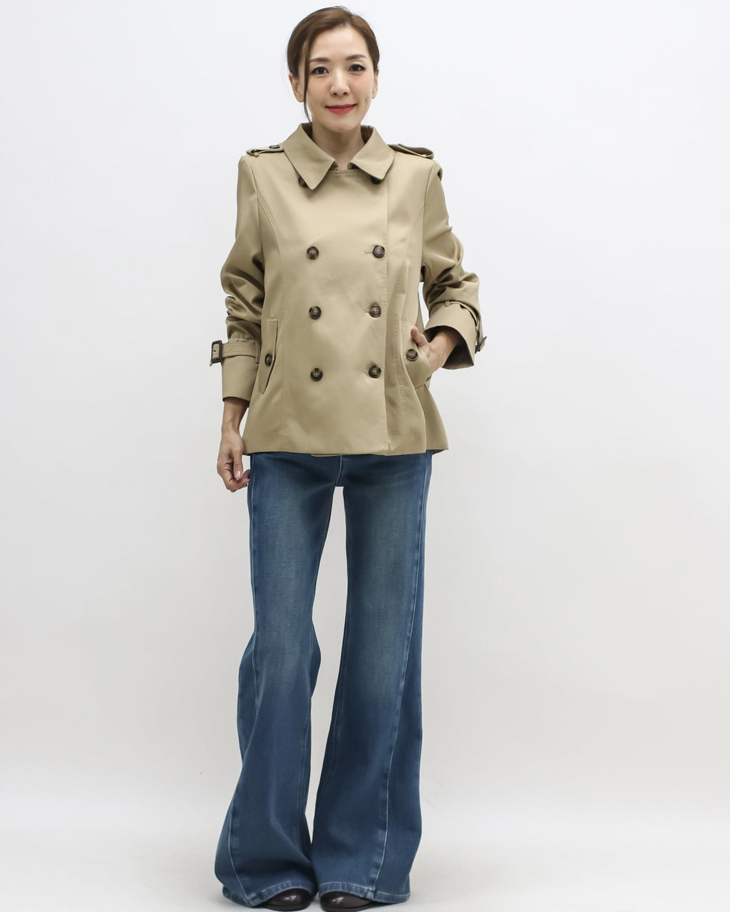 beige trench coat *pre-order*