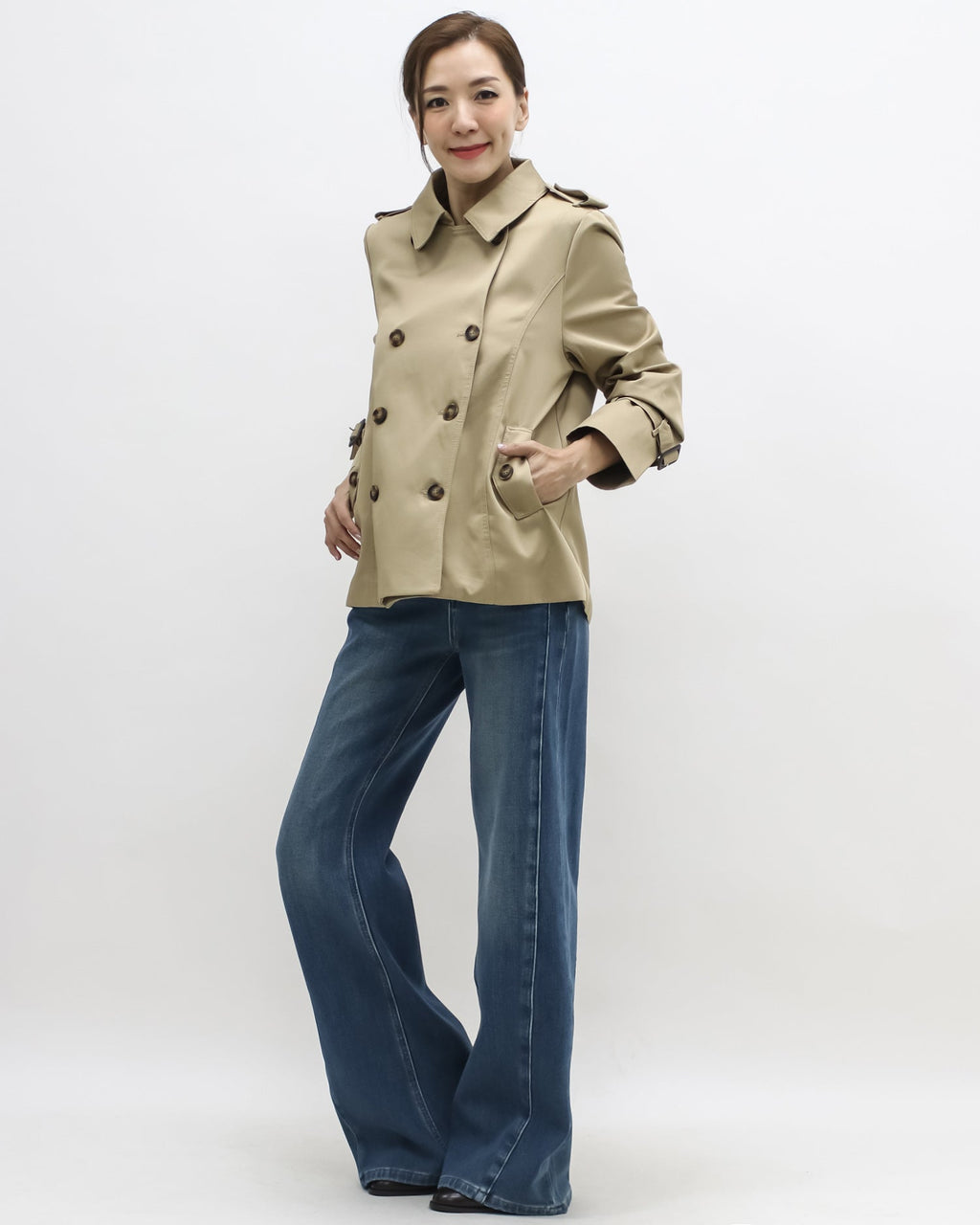 beige trench coat *pre-order*