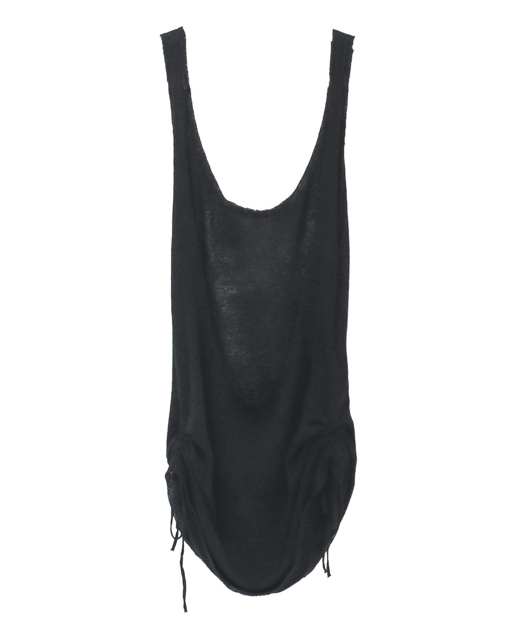black knitted drop back cover up dress *pre-order*