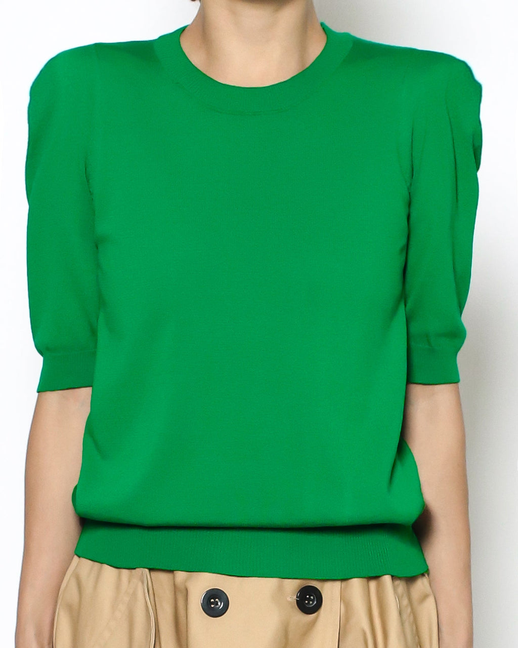 green knitted top *pre-order*