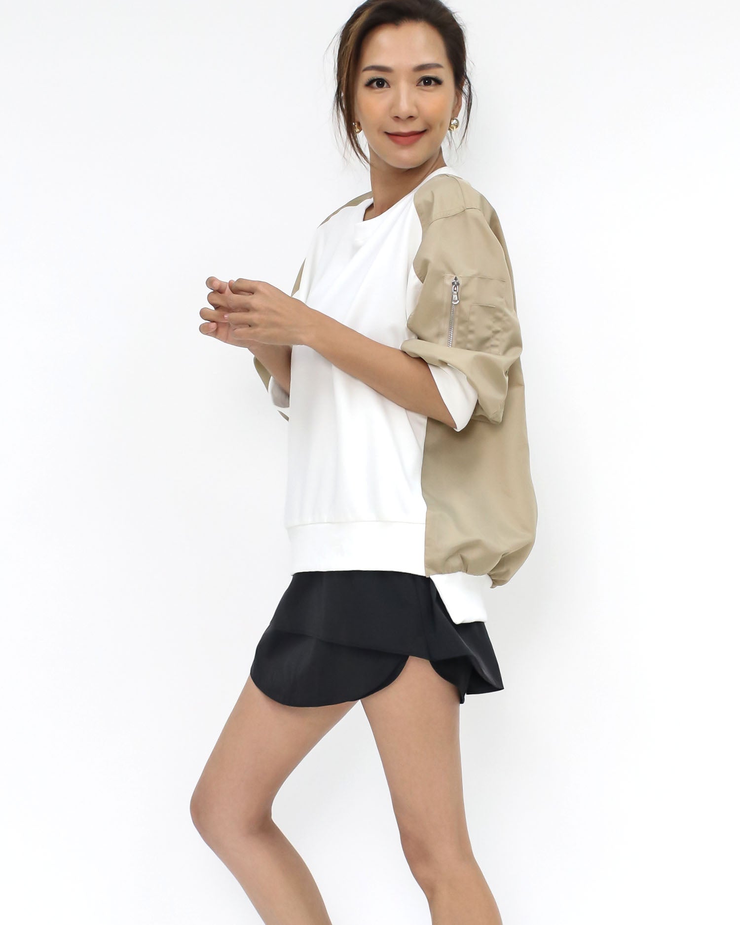 black tech mini short *pre-order*