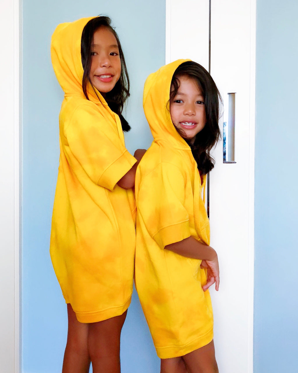 STYLEGAL mango tie-die sweat hoodie jumpsuit KIDS & MUMS