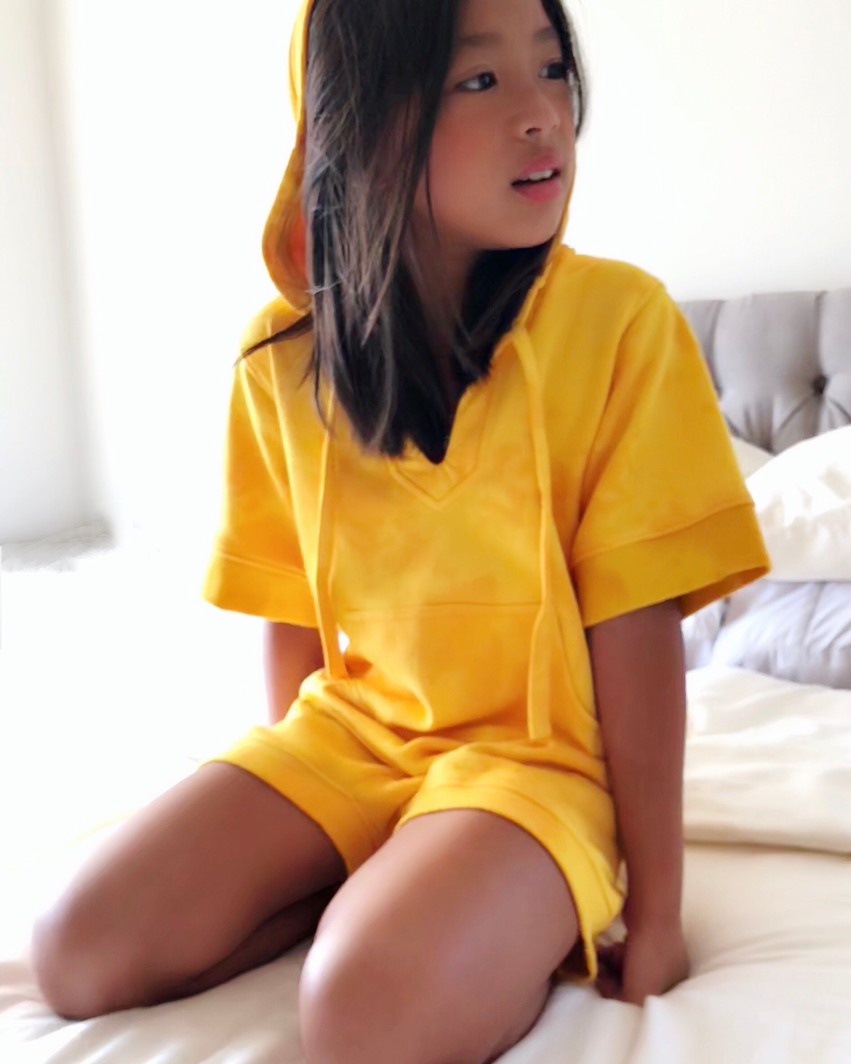 STYLEGAL mango tie-die sweat hoodie jumpsuit KIDS & MUMS