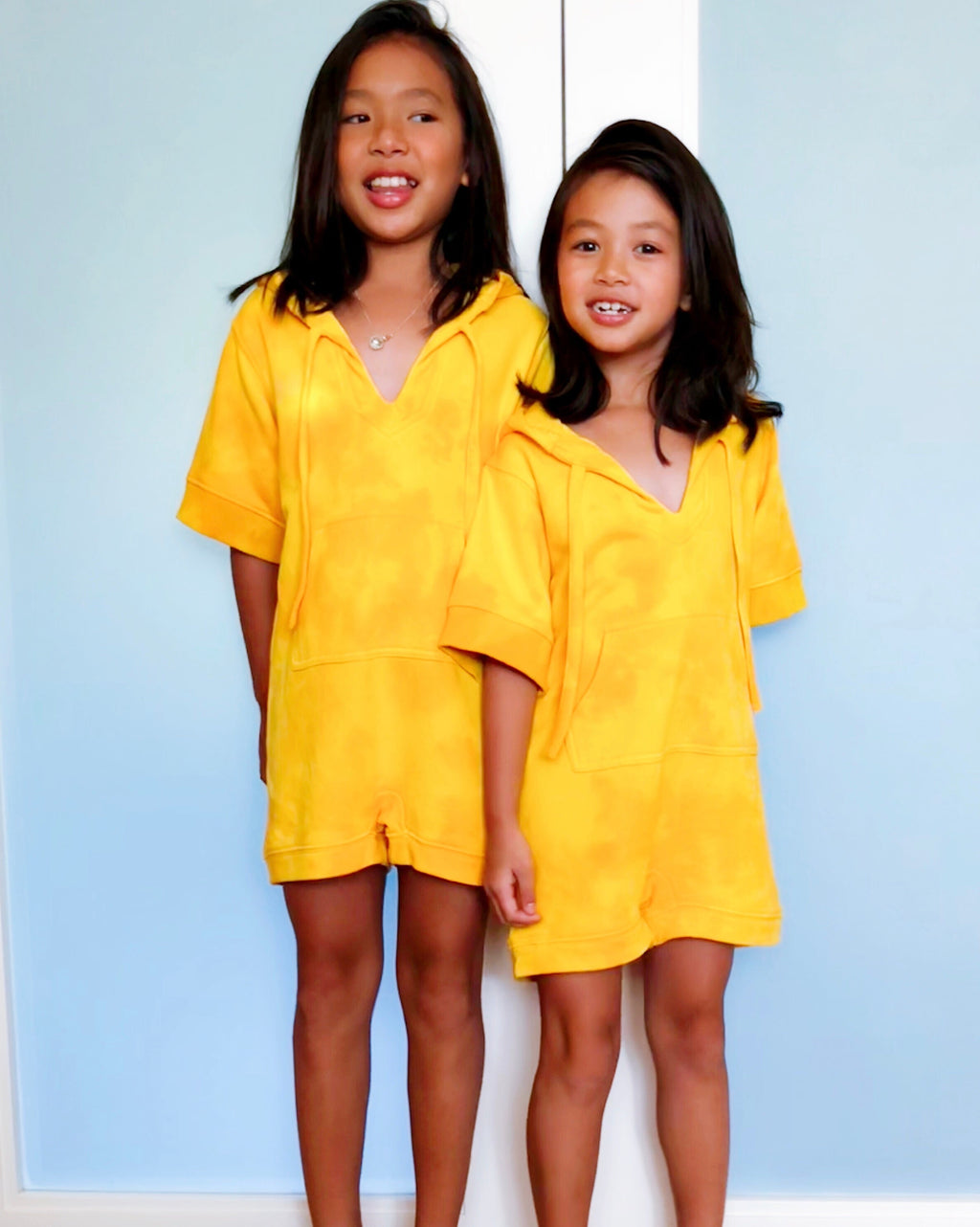 STYLEGAL mango tie-die sweat hoodie jumpsuit KIDS & MUMS