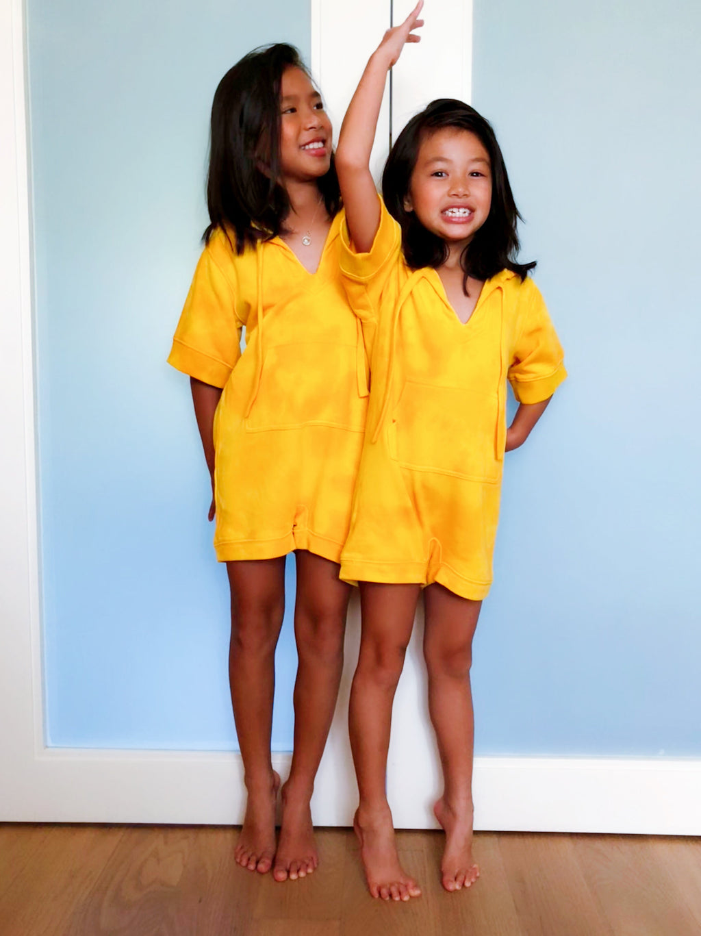 STYLEGAL mango tie-die sweat hoodie jumpsuit KIDS & MUMS