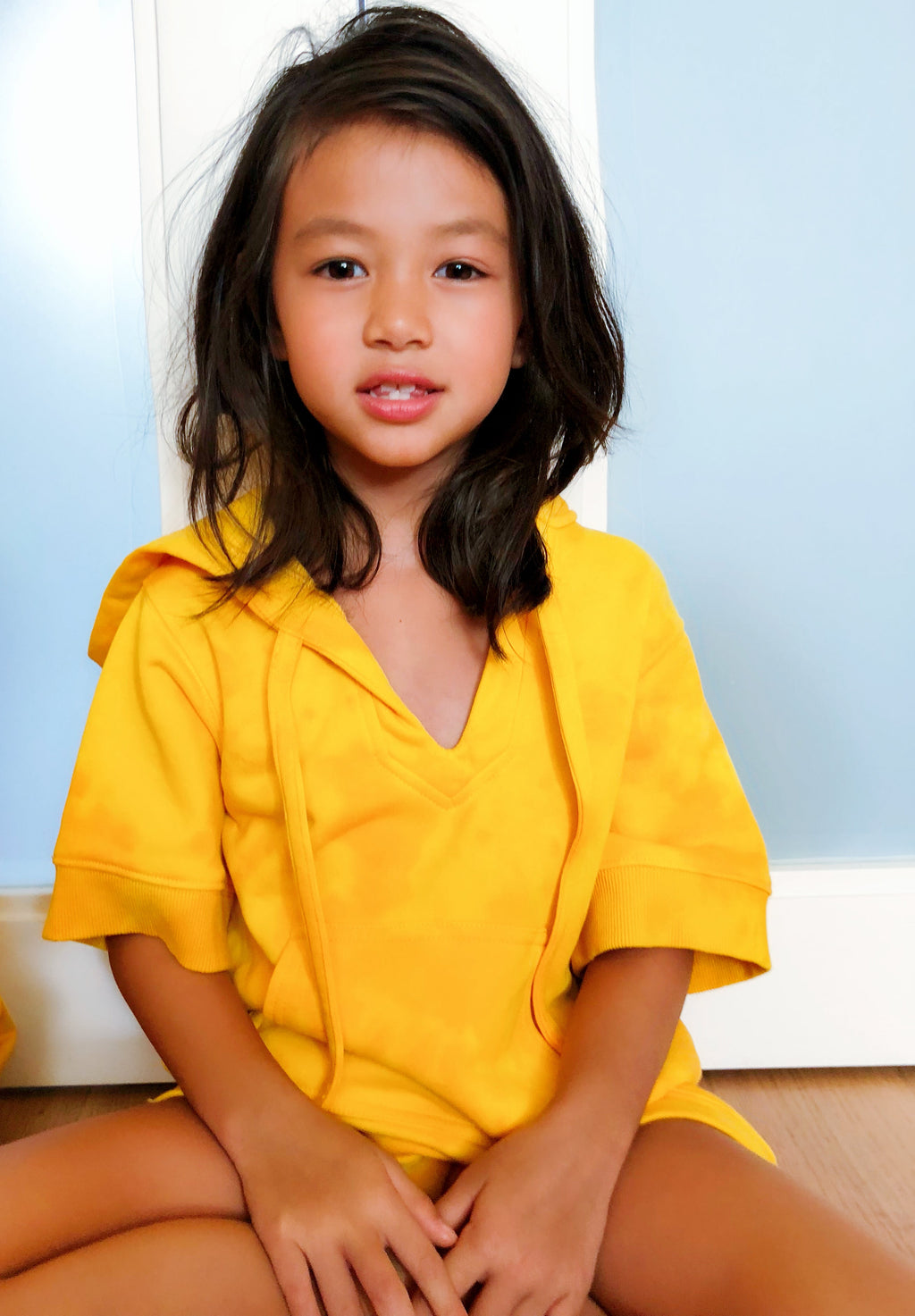 STYLEGAL mango tie-die sweat hoodie jumpsuit KIDS & MUMS