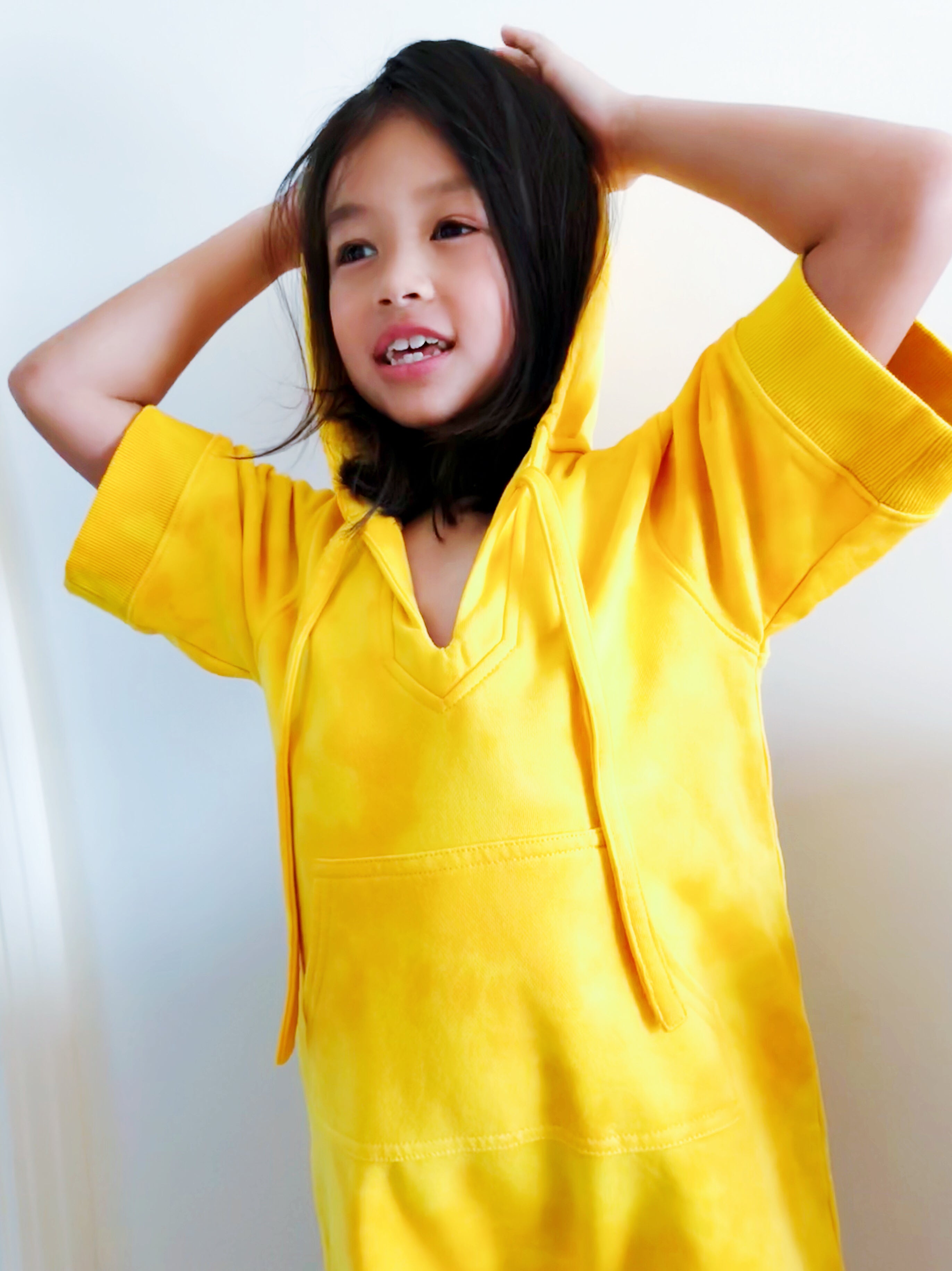 STYLEGAL mango tie-die sweat hoodie jumpsuit KIDS & MUMS