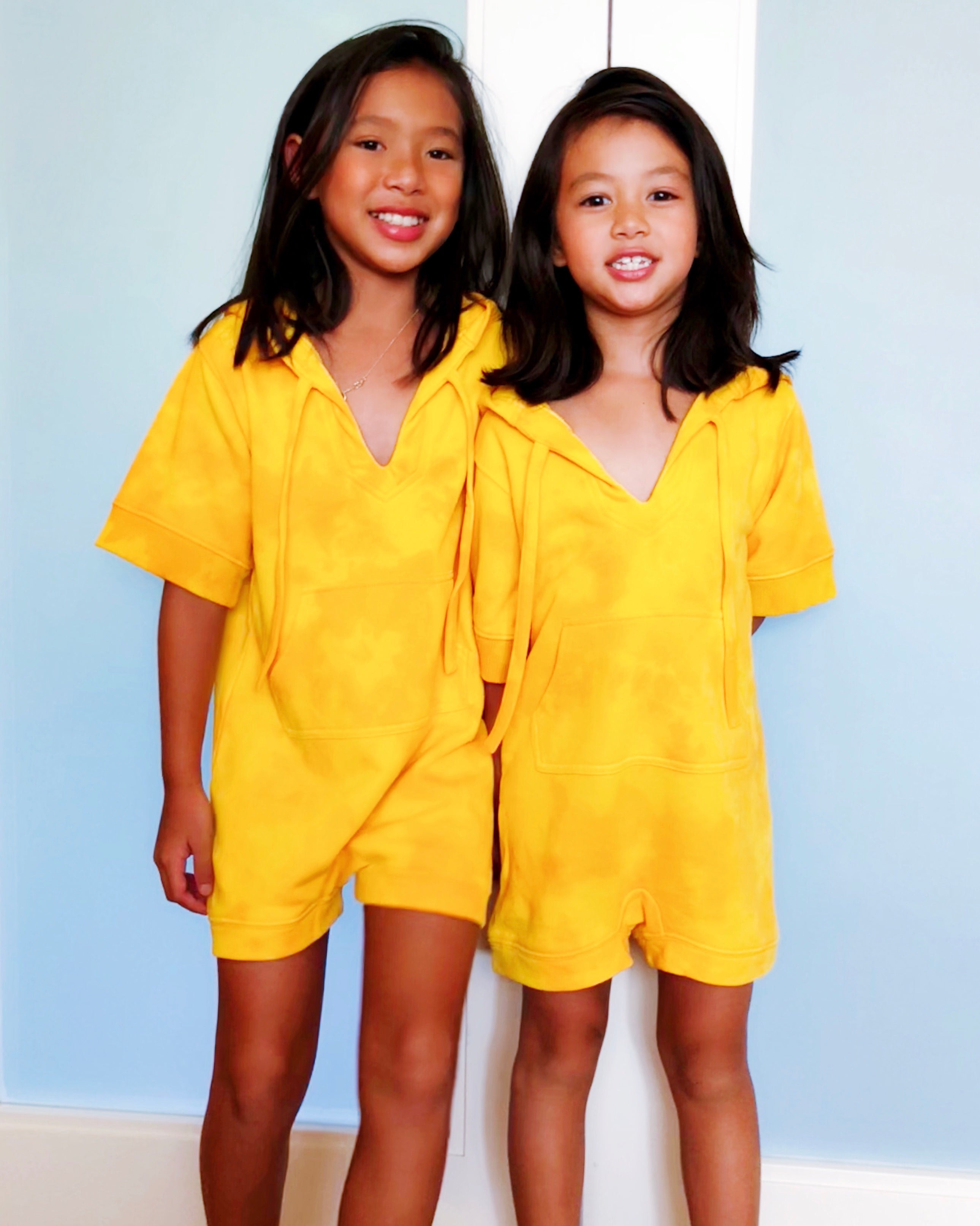 STYLEGAL mango tie-die sweat hoodie jumpsuit KIDS & MUMS