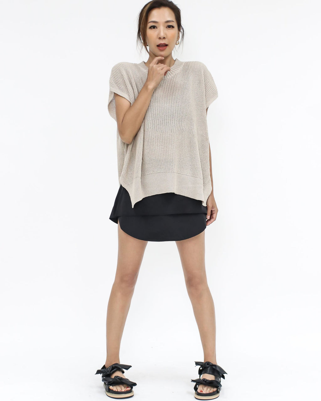 black tech mini short *pre-order*