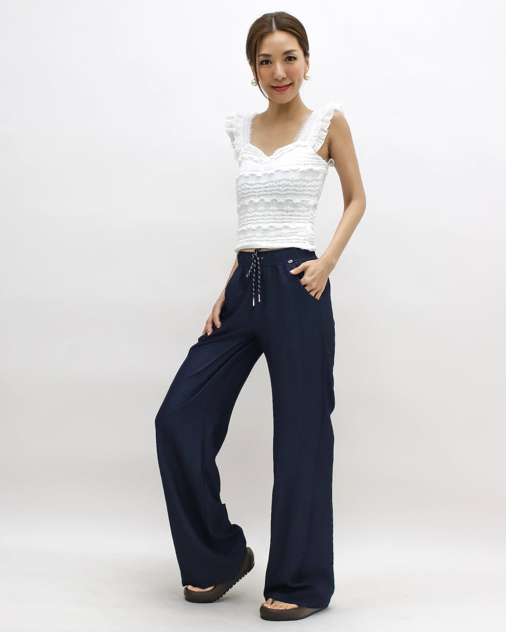 ivory lace vest *pre-order*