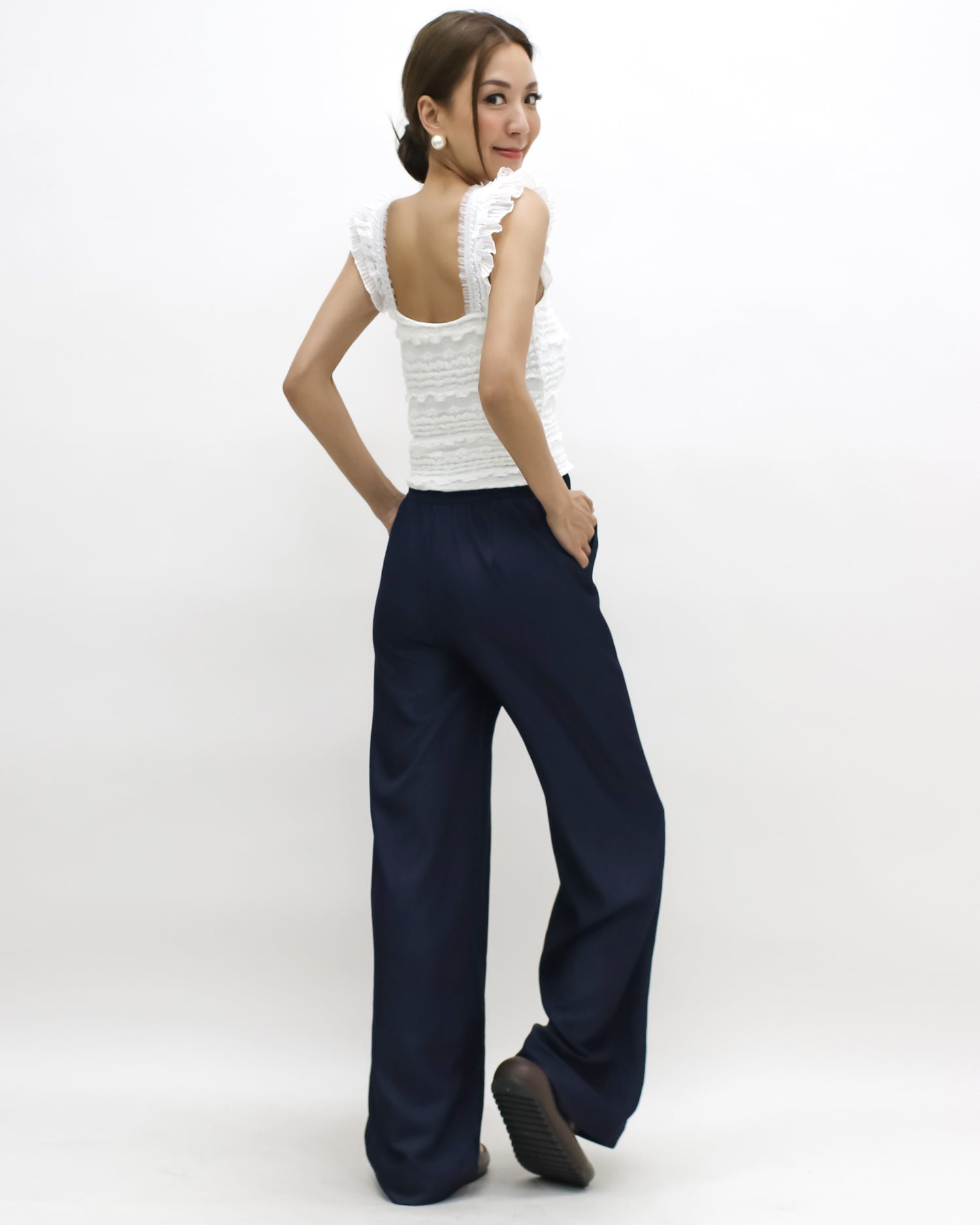 ivory lace vest *pre-order*