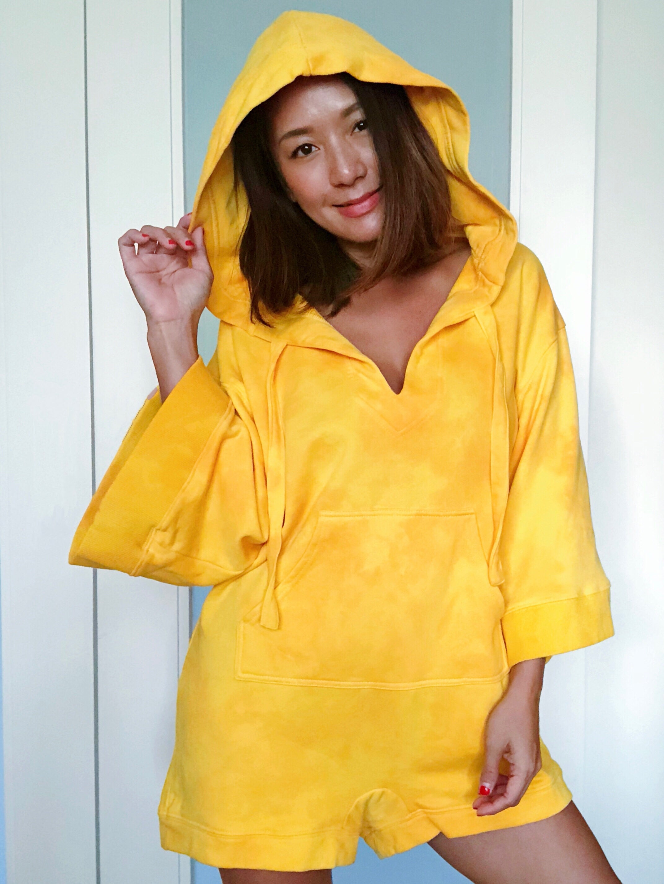 STYLEGAL mango tie-die sweat hoodie jumpsuit KIDS & MUMS