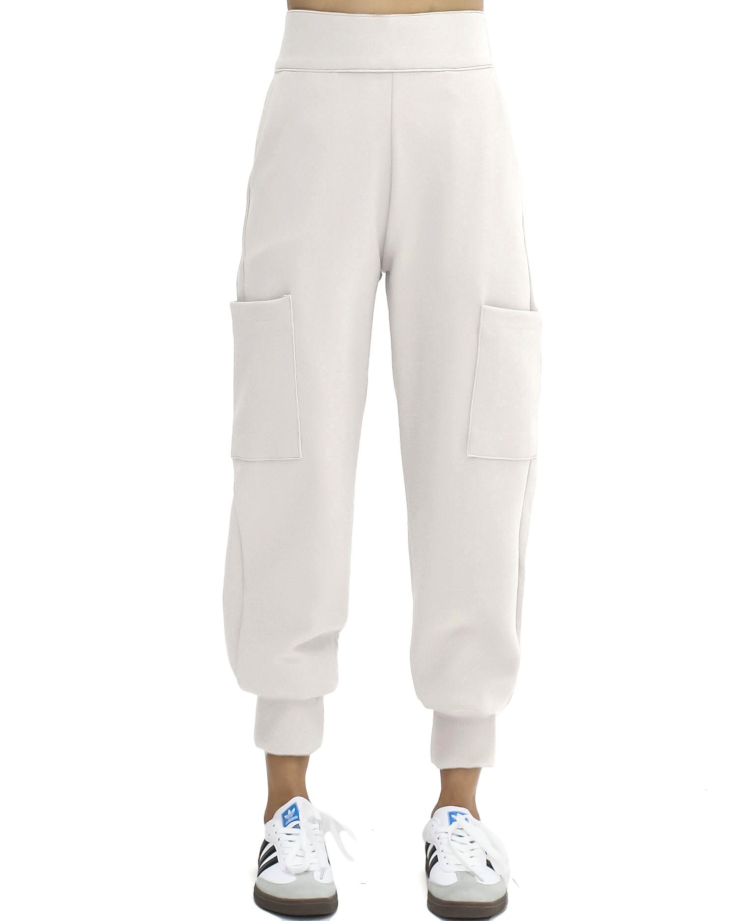 ivory pockets joggers *pre-order*