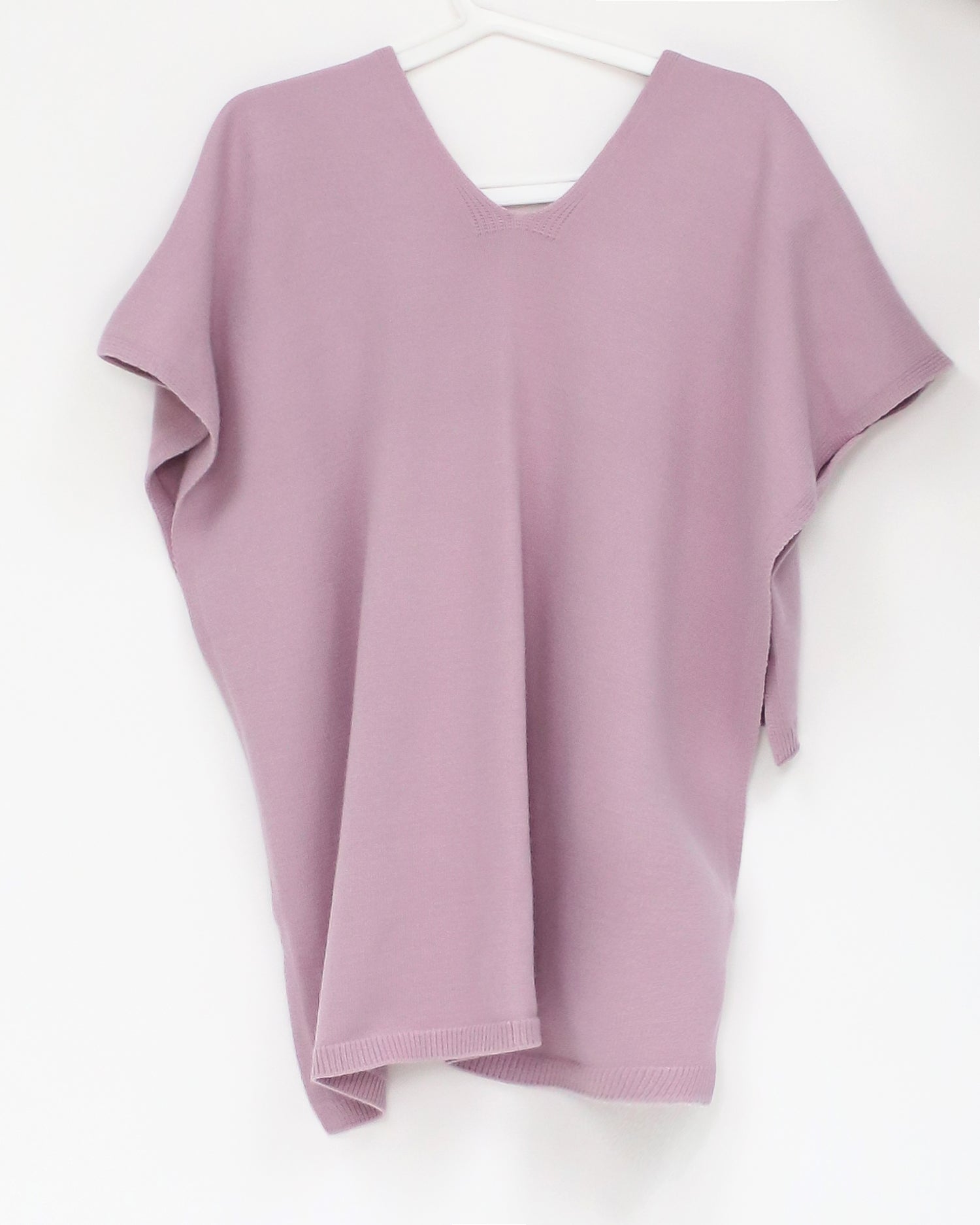 lilac sleeves knitted scarf