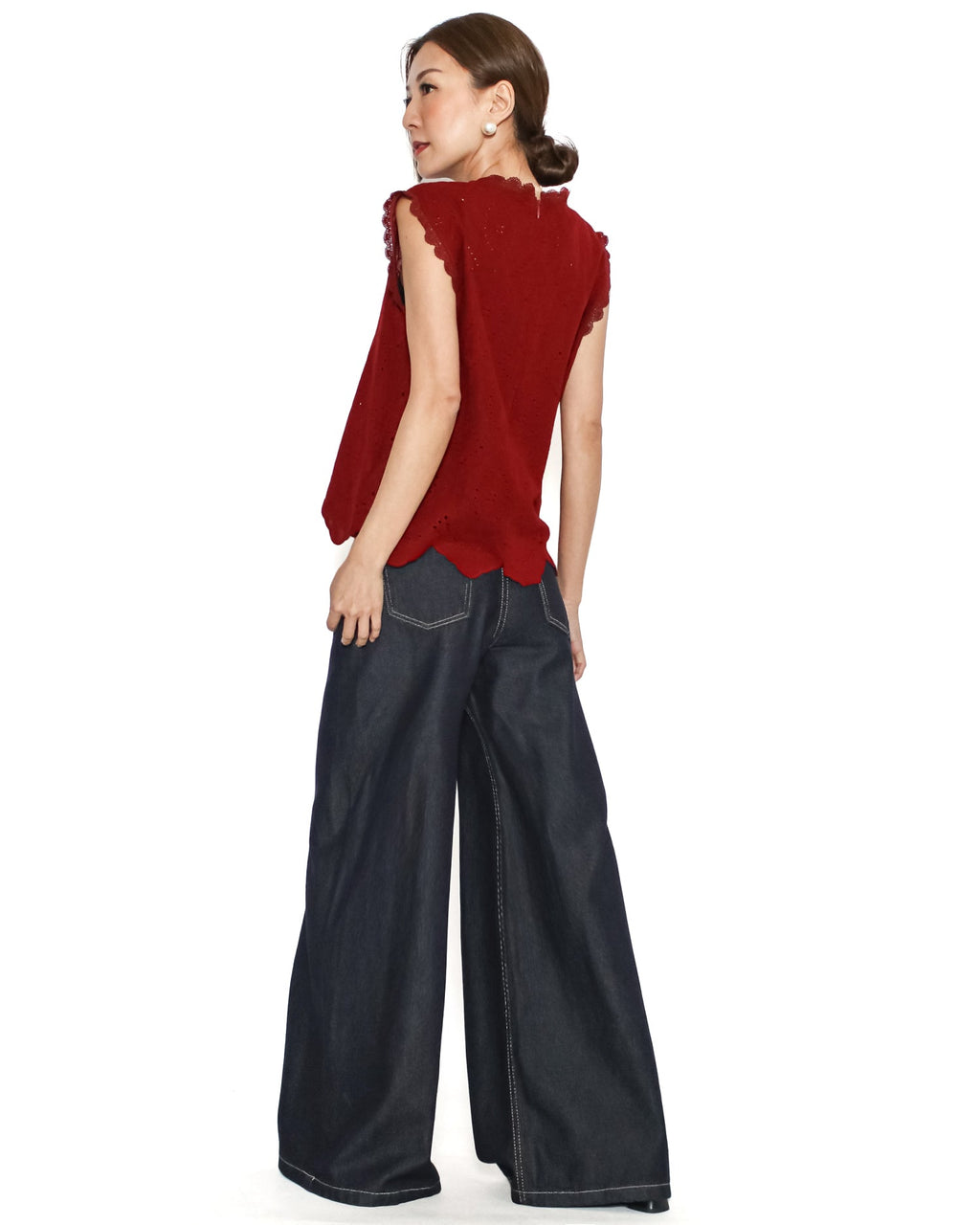 red crochet vest *pre-order*