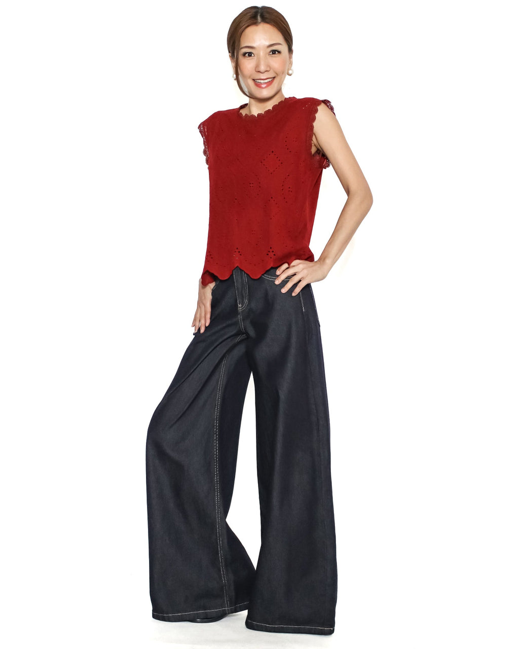 red crochet vest *pre-order*