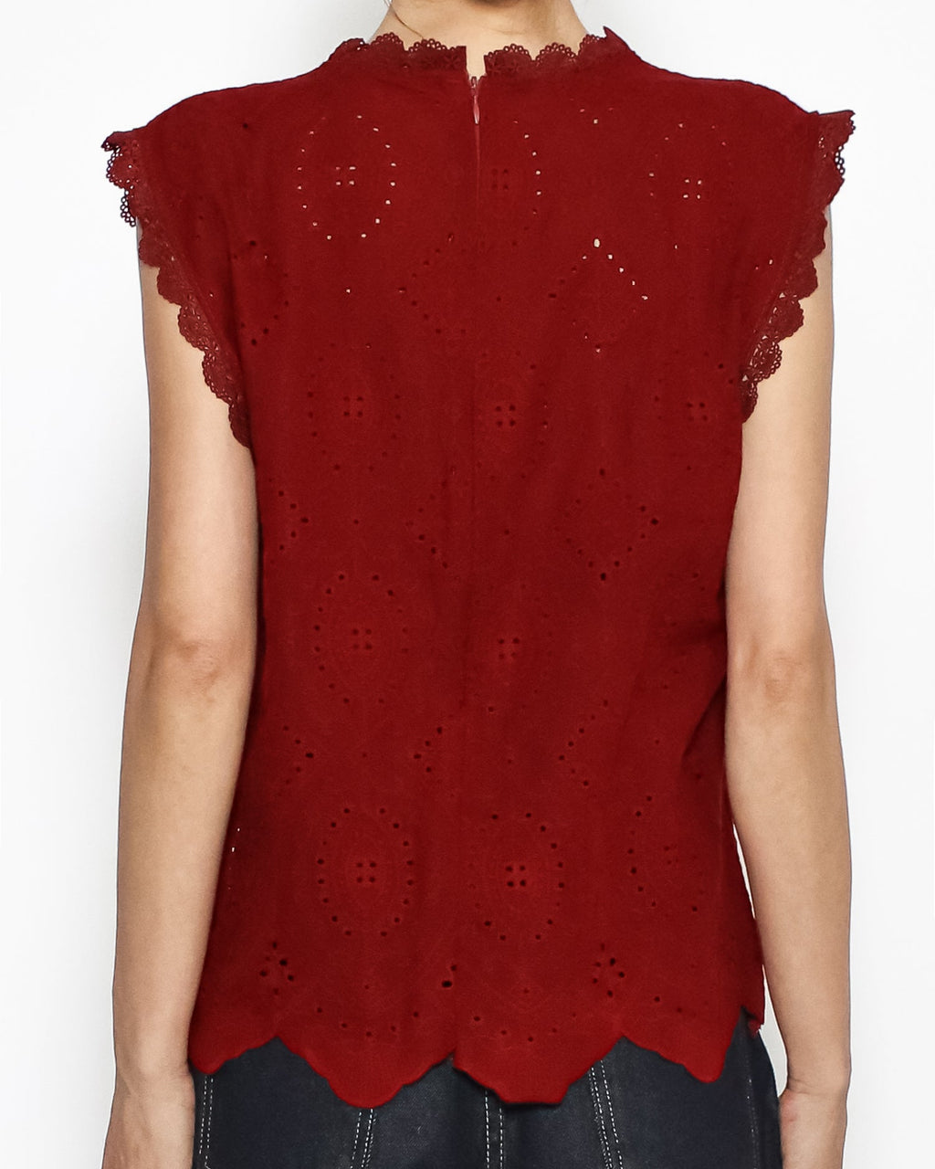 red crochet vest *pre-order*