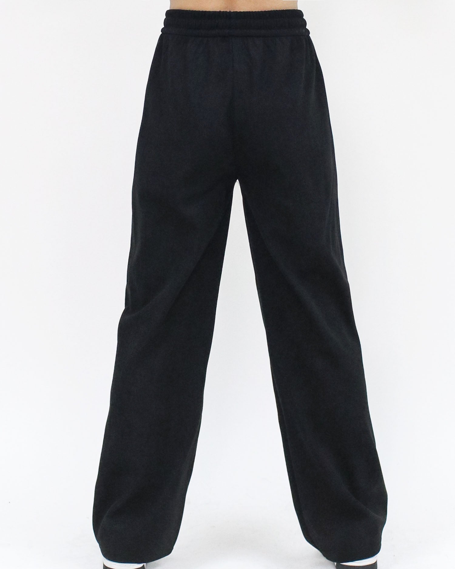 black corduroy straight legs pants *pre-order*