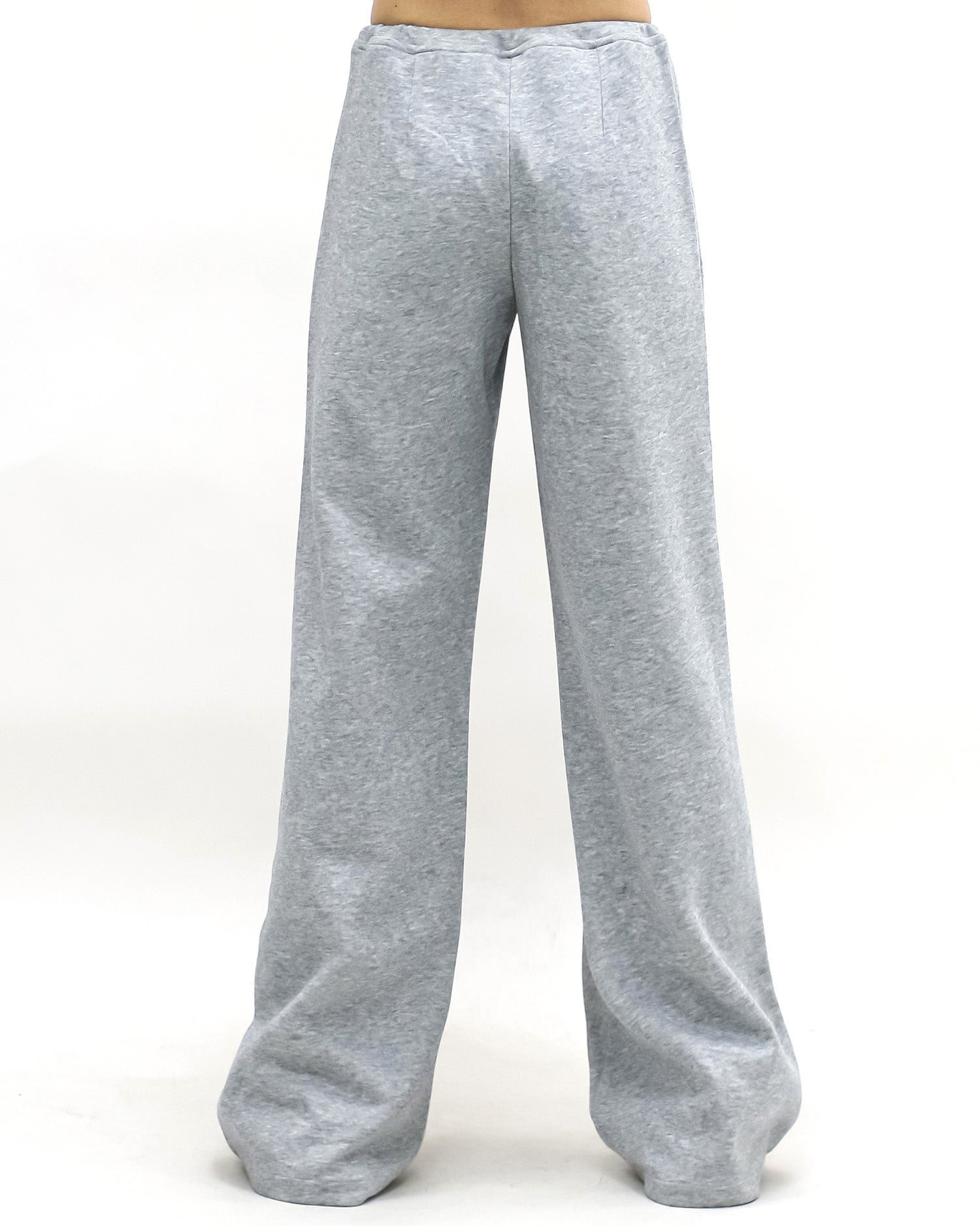marl grey flare sweat pants *pre-order*