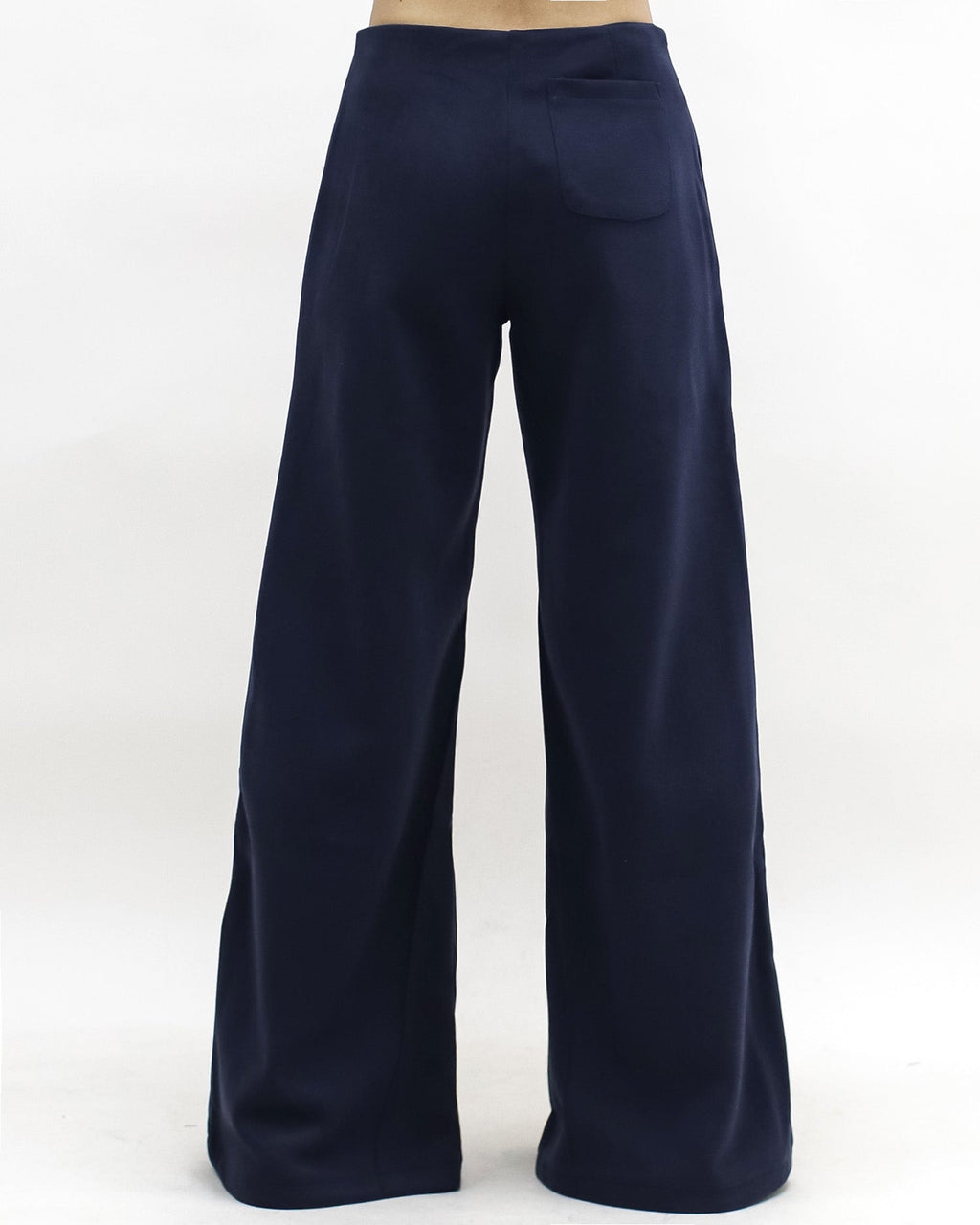 navy sweat wide legs pants *pre-order*