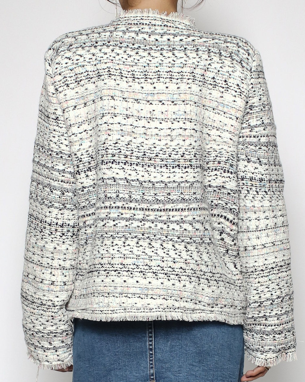 Ivory tweed jacket *pre-order*