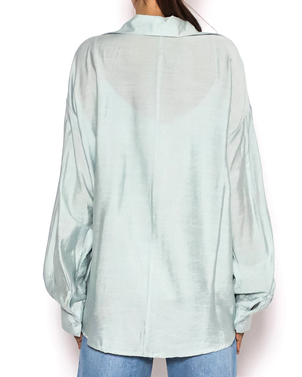 green slinky shirt & vest set *pre-order*