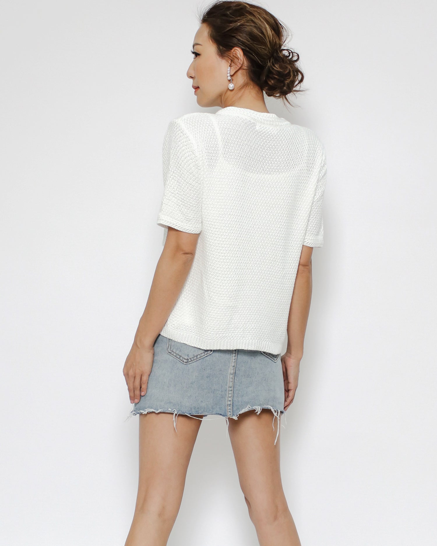 ivory pockets cardigan *pre-order*