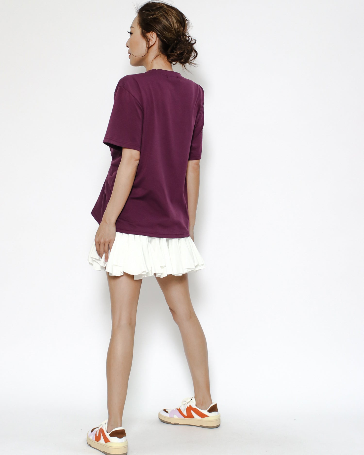 purple twisted tee *pre-order*