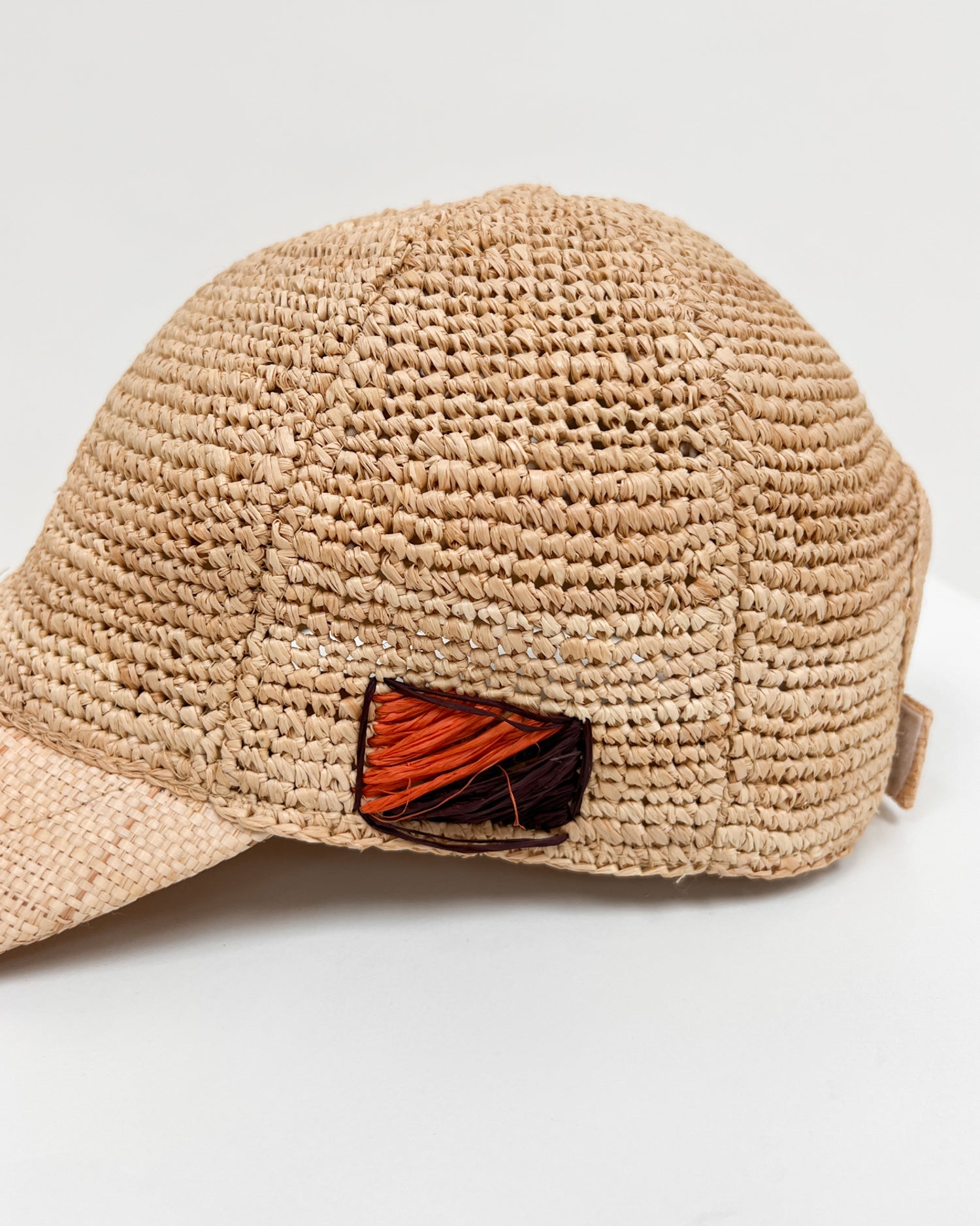beige straw cap *ore-order*