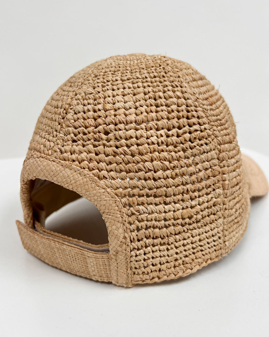 beige straw cap *ore-order*