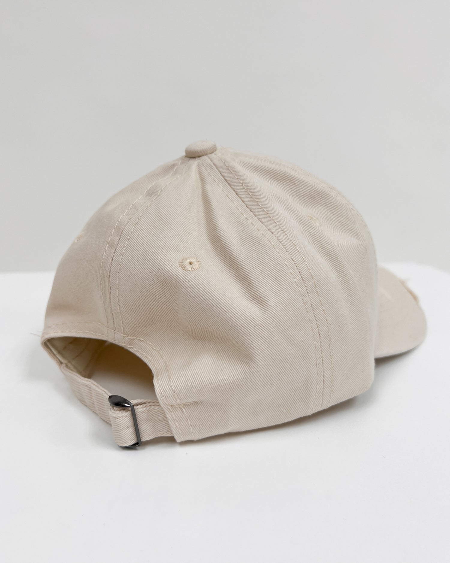 ivory ripped cap *pre-order*